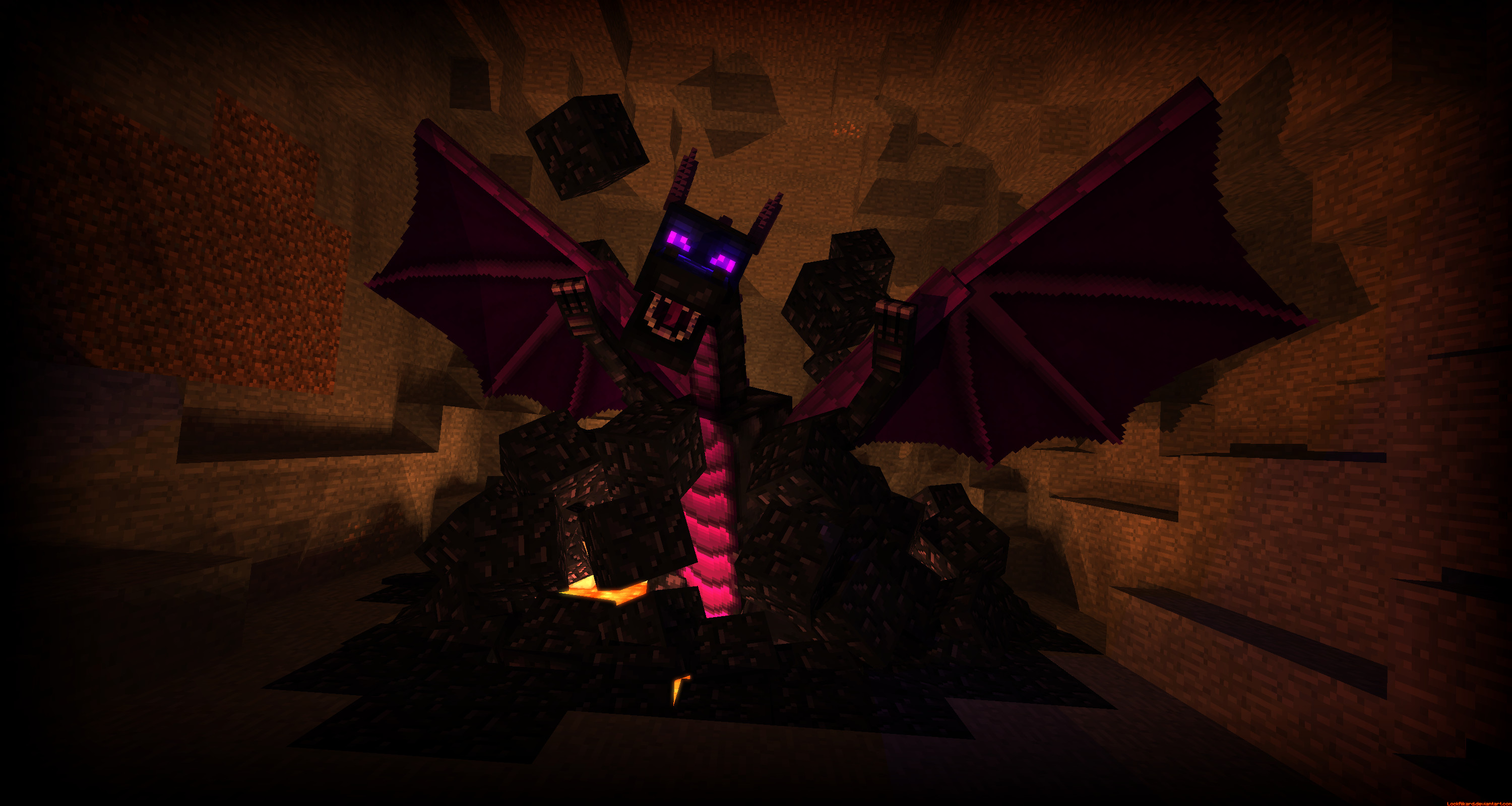 Minecraft Ender Dragon Wallpapers - Wallpaper Cave