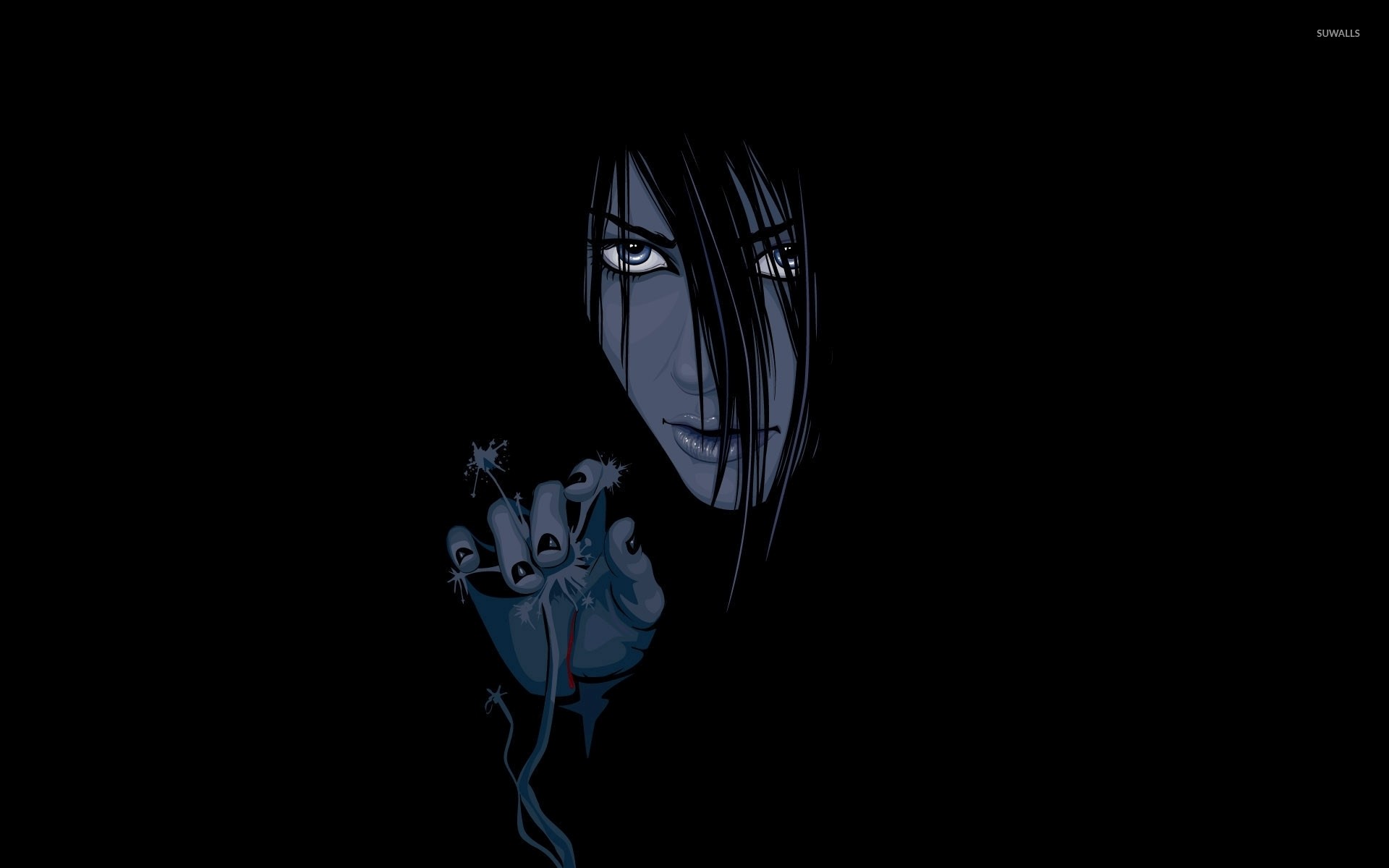 i made an orochimaru aesthetic wallpaper feel free to use this if you  want    rNaruto