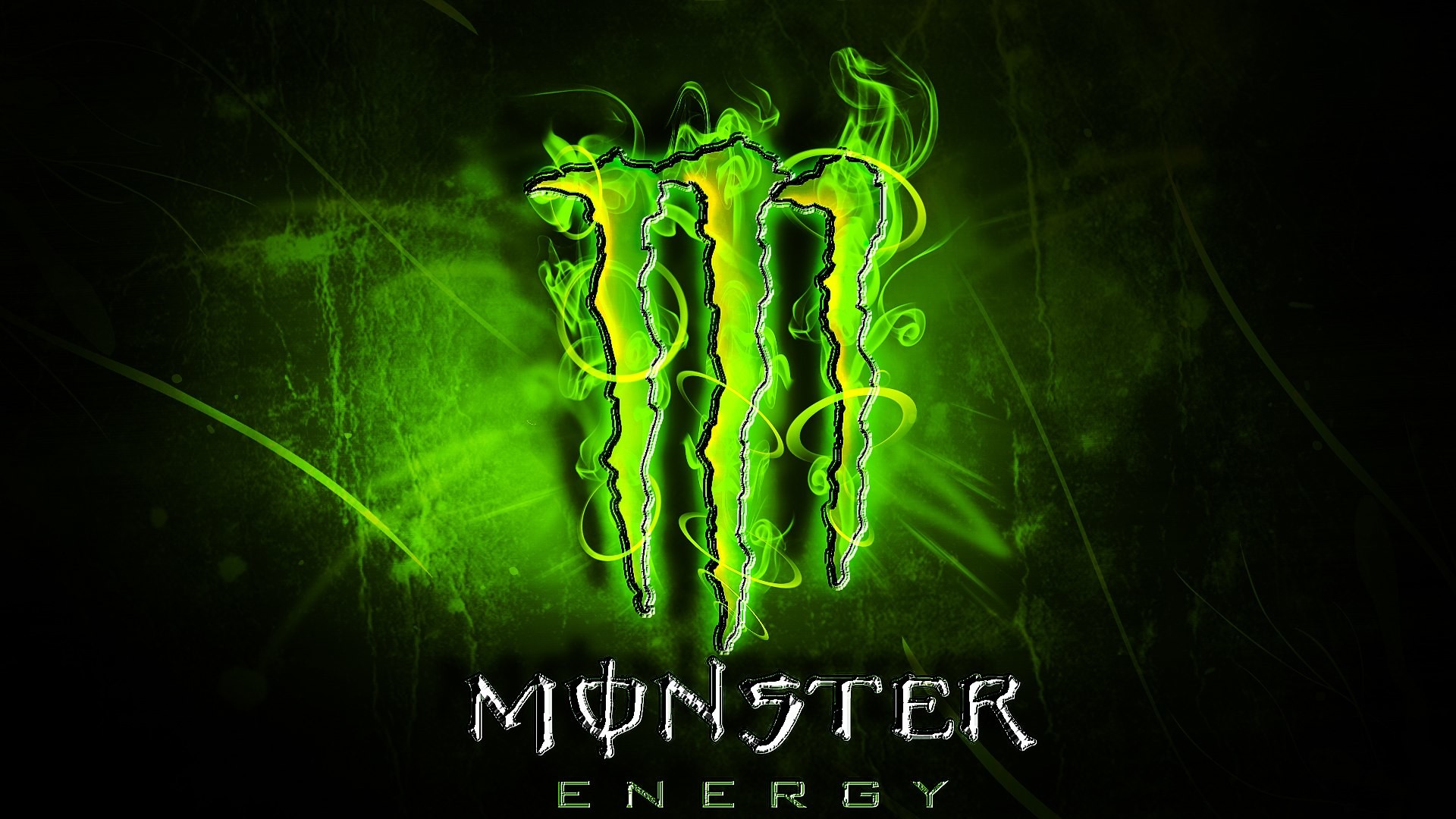 blue monster energy drink wallpaper