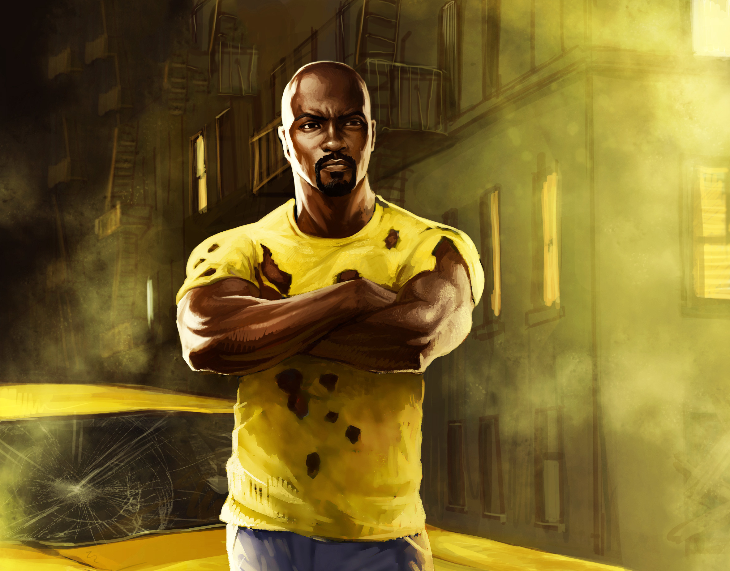Can Luke Cage lift a car?