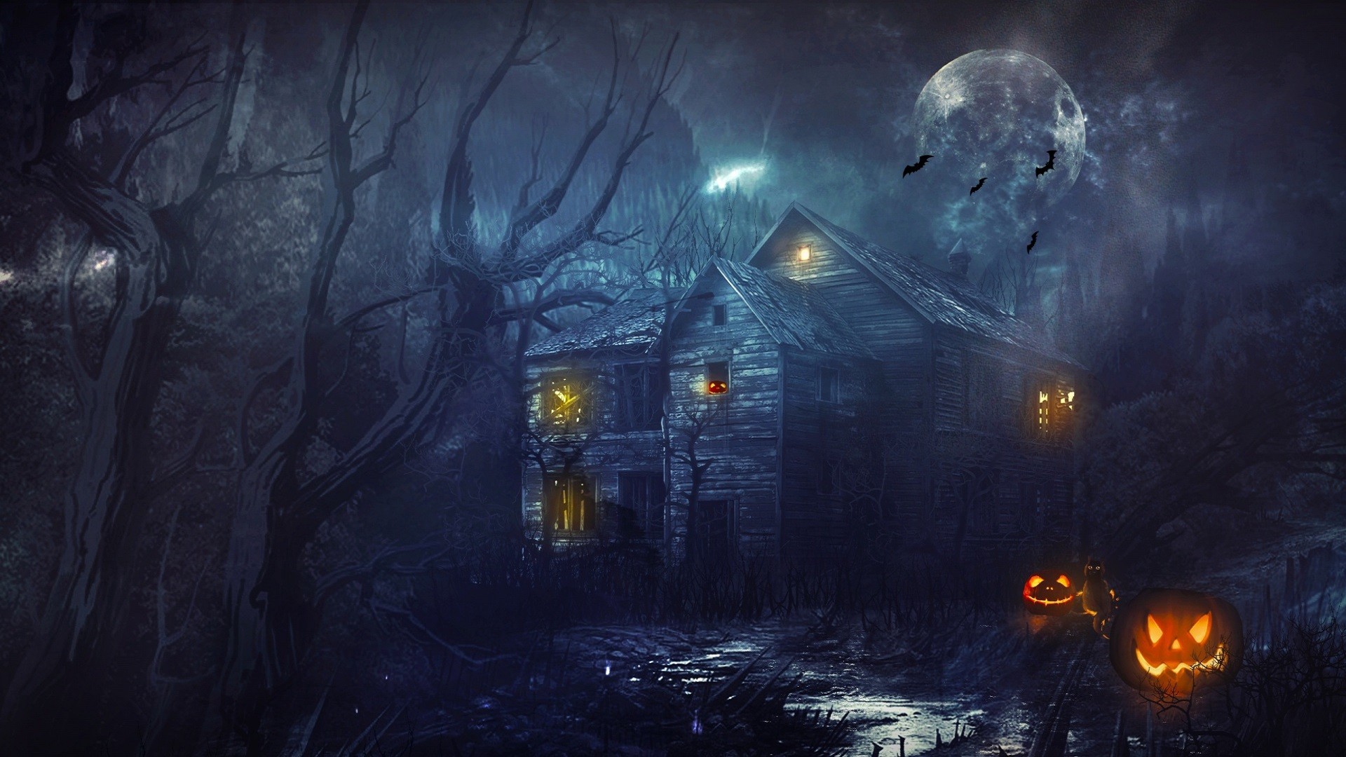 Halloween Desktop Wallpapers and Backgrounds - WallpaperSafari . 1920x1080