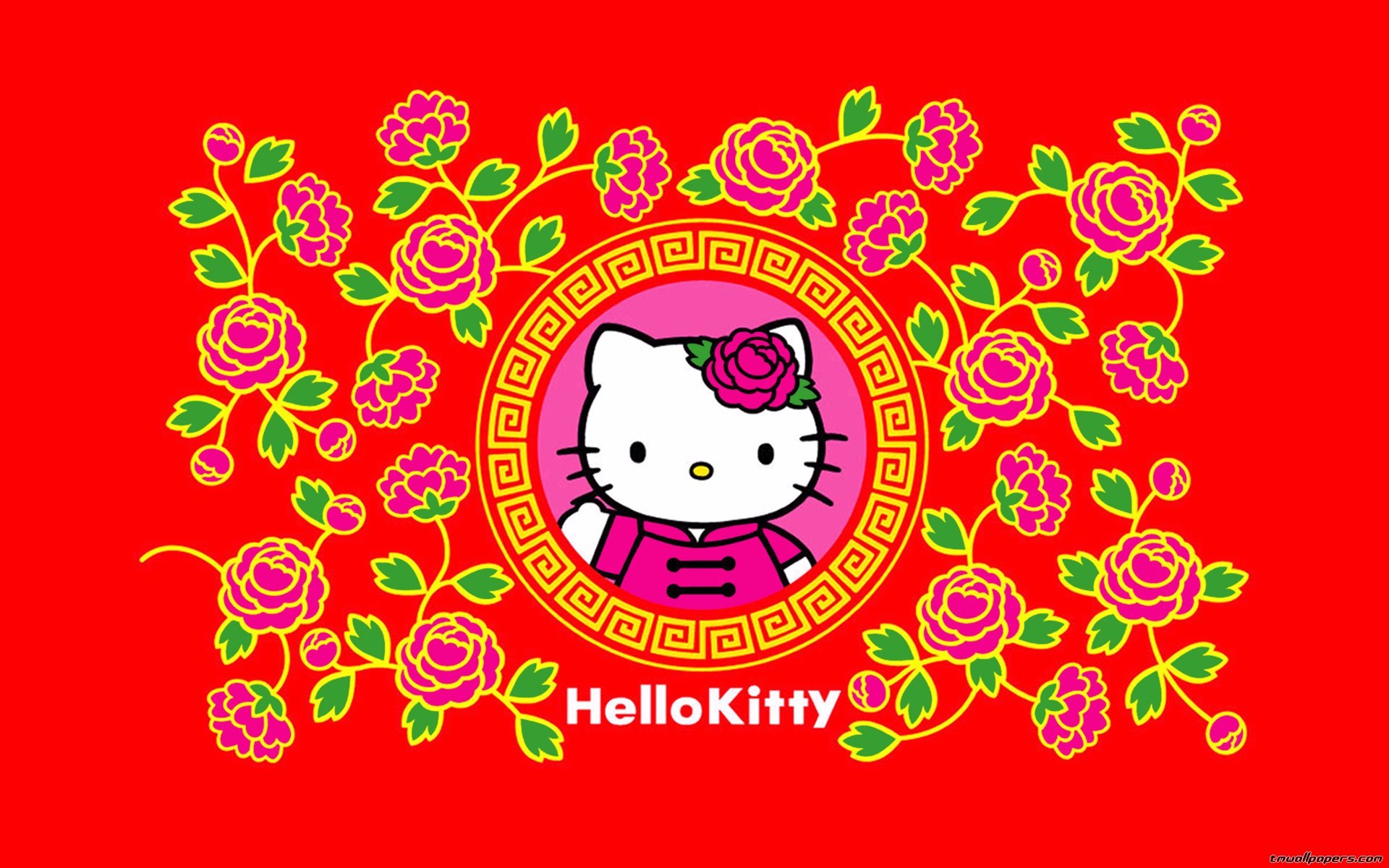 Hello red. Хелло Китти. Куроми Хеллоу Китти. Hello Kitty курами. Обои с Куруми из hello Kitty.