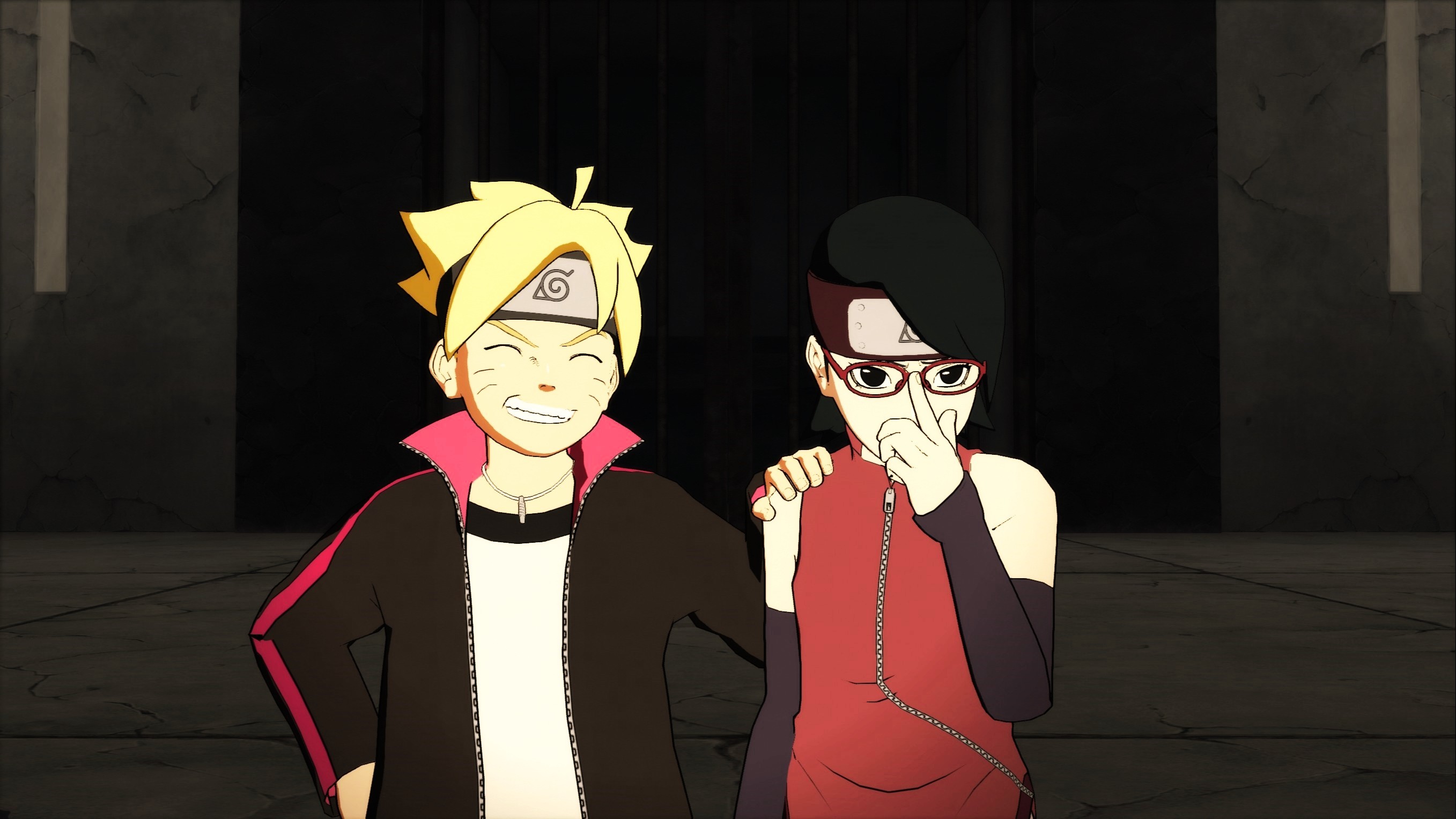 Anime 2715x1527 Naruto Shippuden Ultimate Ninja Storm 4 sarada uchiha  Uzumaki Boruto 2715x1527