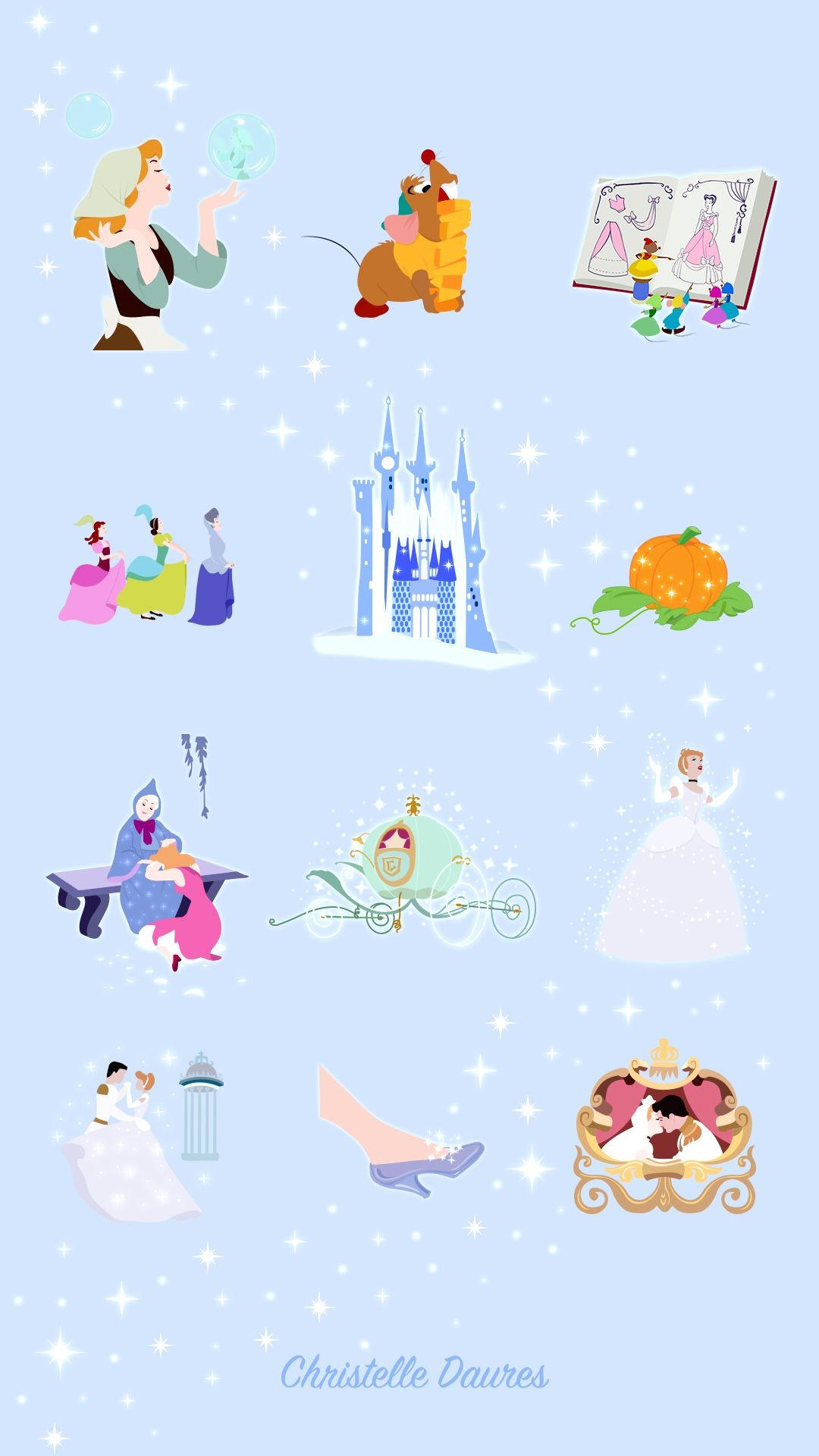 Wallpaper ID 684010  hd princess wallpaper cinderella disney  cartoon 1080P beautiful free download
