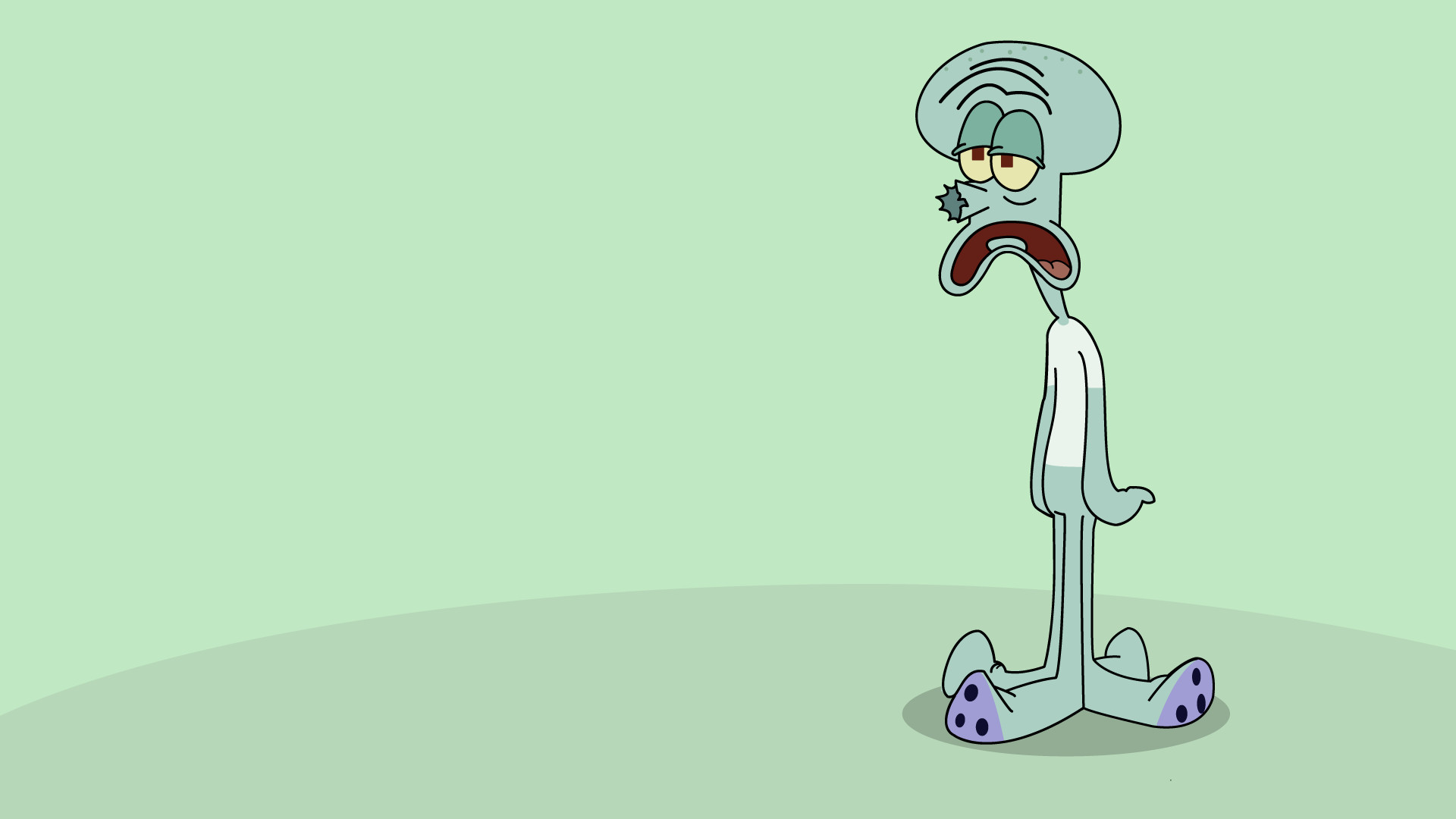 Squidward Wallpaper Handsome Squidward Transparent PNG Image With  Transparent Background  TOPpng