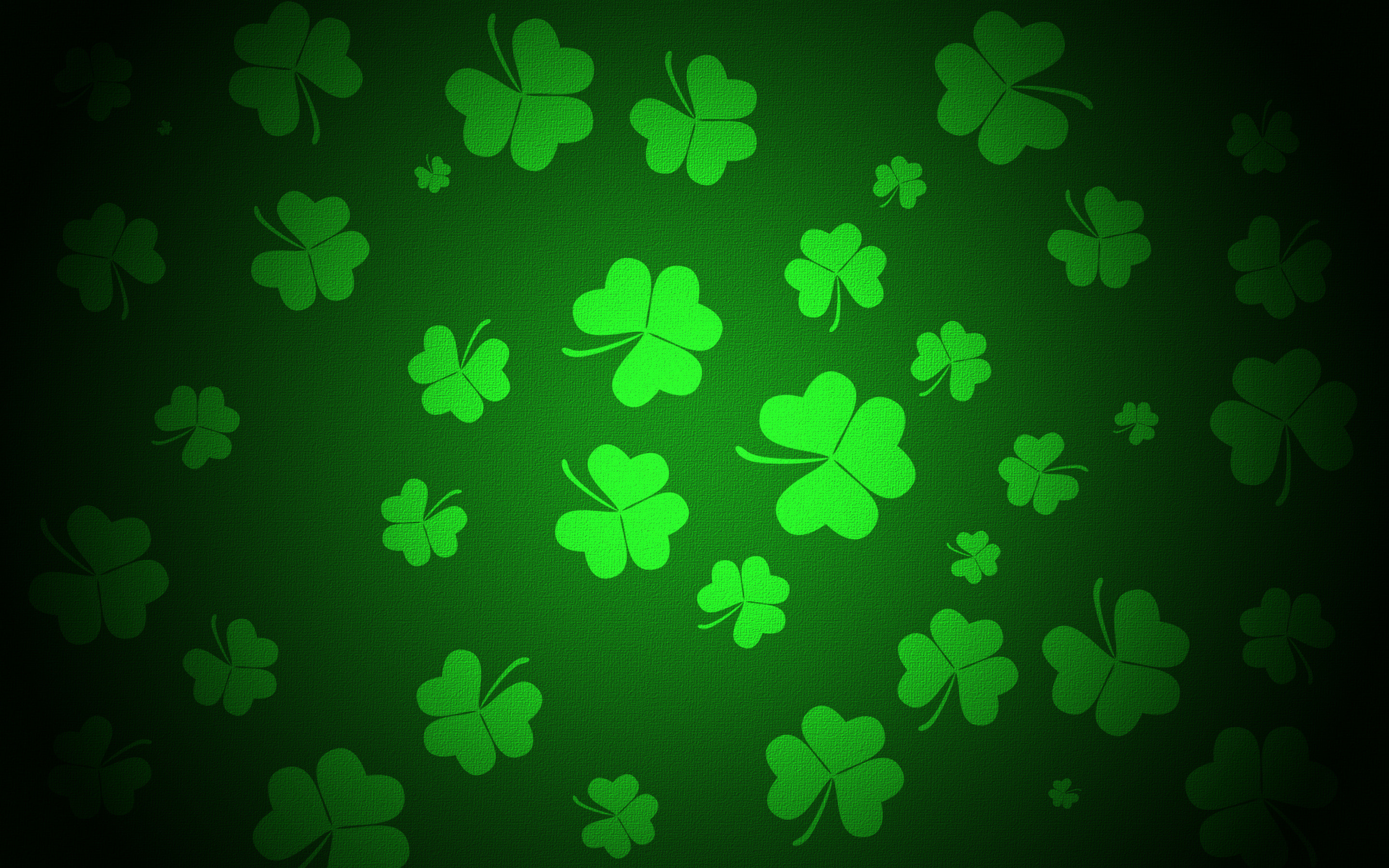 Premium Photo  St patricks day abstract green background decorated with  shamrock leaves patrick day pub party celebrating generative ai