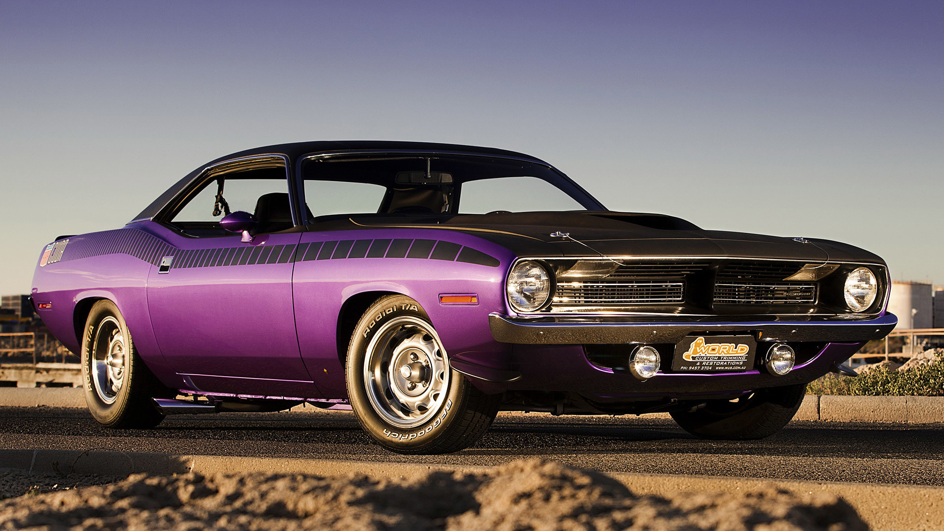 Awesome 1971 Plymouth Barracuda Wallpaper Download