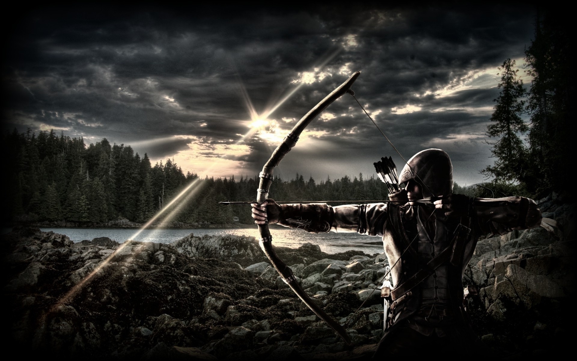 archery hunting background
