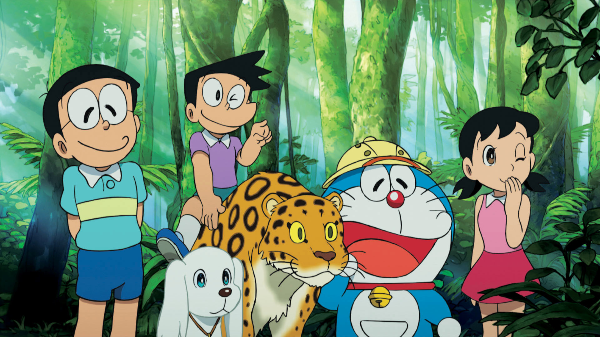 Nobita And Friends Wallpaper