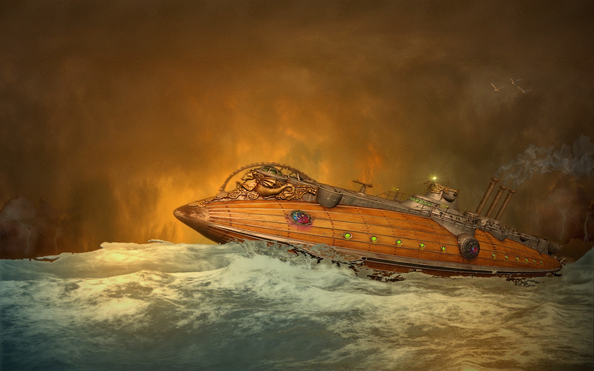 B #Submarine #Wallpaper #Nautilus 1920x1200