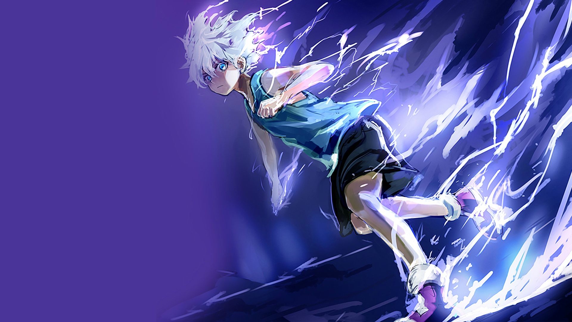 Killua Zoldyck Hunter X Hunter Anime Series Hd Matte Finish Poster Paper  Print  Animation  Cartoons posters in India  Buy art film design  movie music nature and educational paintingswallpapers at