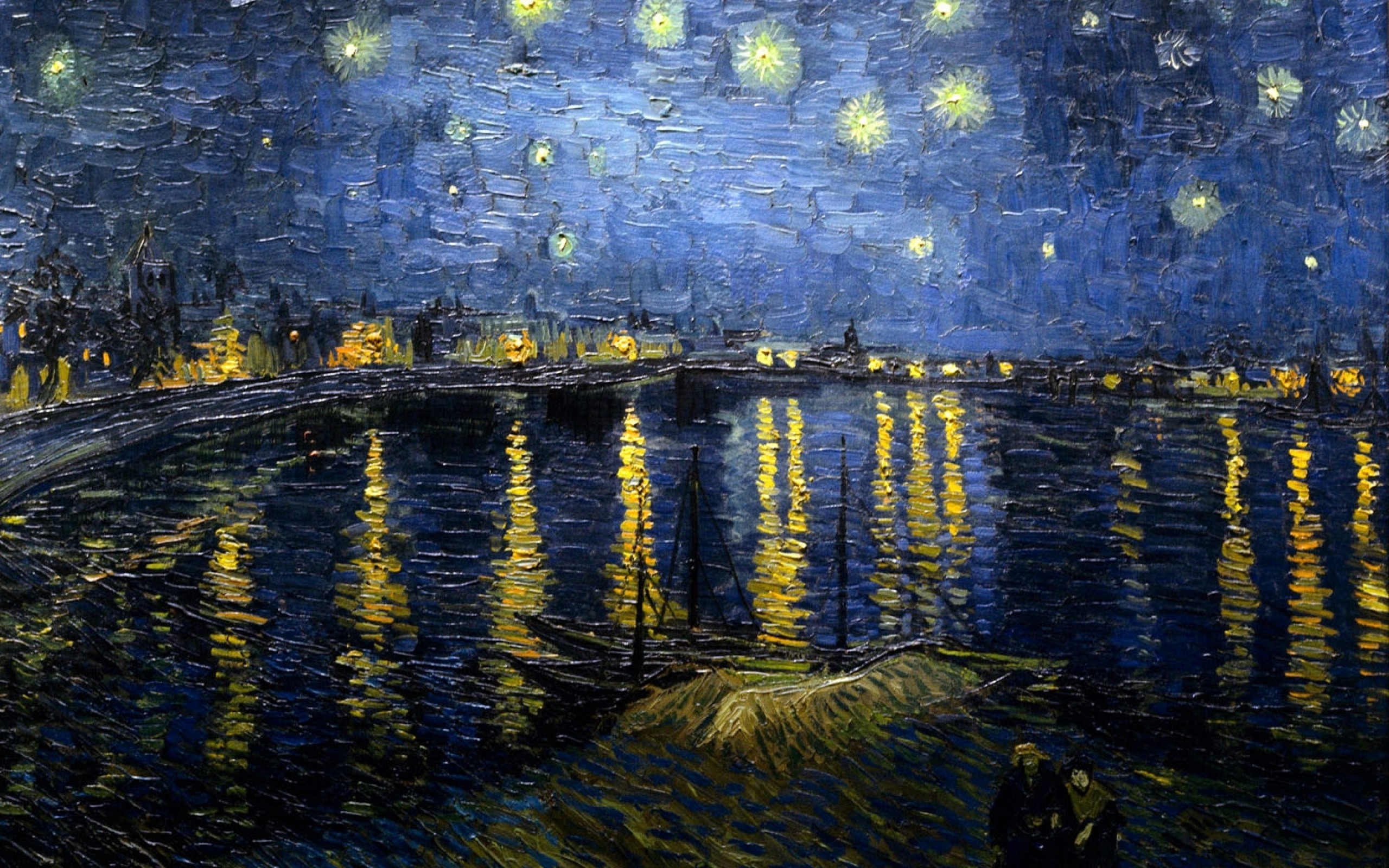 Starry Night Over the Rhone Wallpaper (54+ pictures)