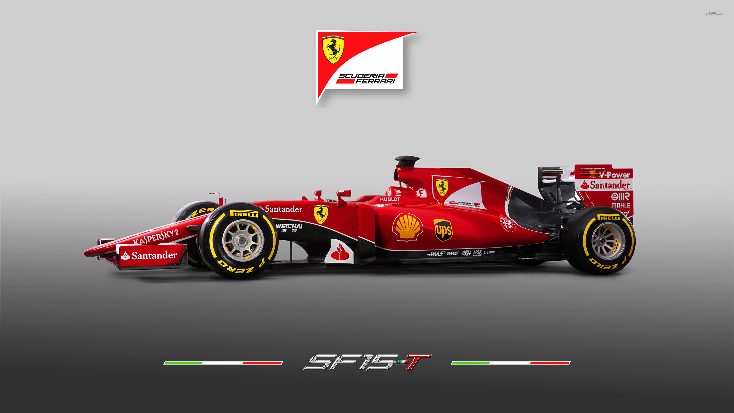 Ferrari F175 Formula 1 2022 new car front and side view red background 4K  wallpaper download