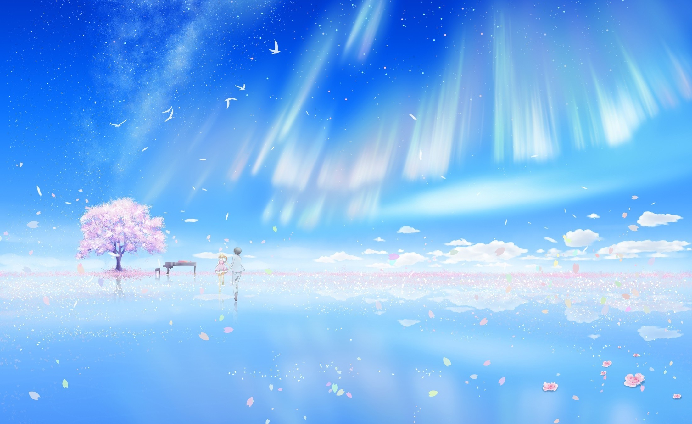 Wallpaper - Still watching over you - Shigatsu wa Kimi no Uso ~  DarksideAnime - Picturem