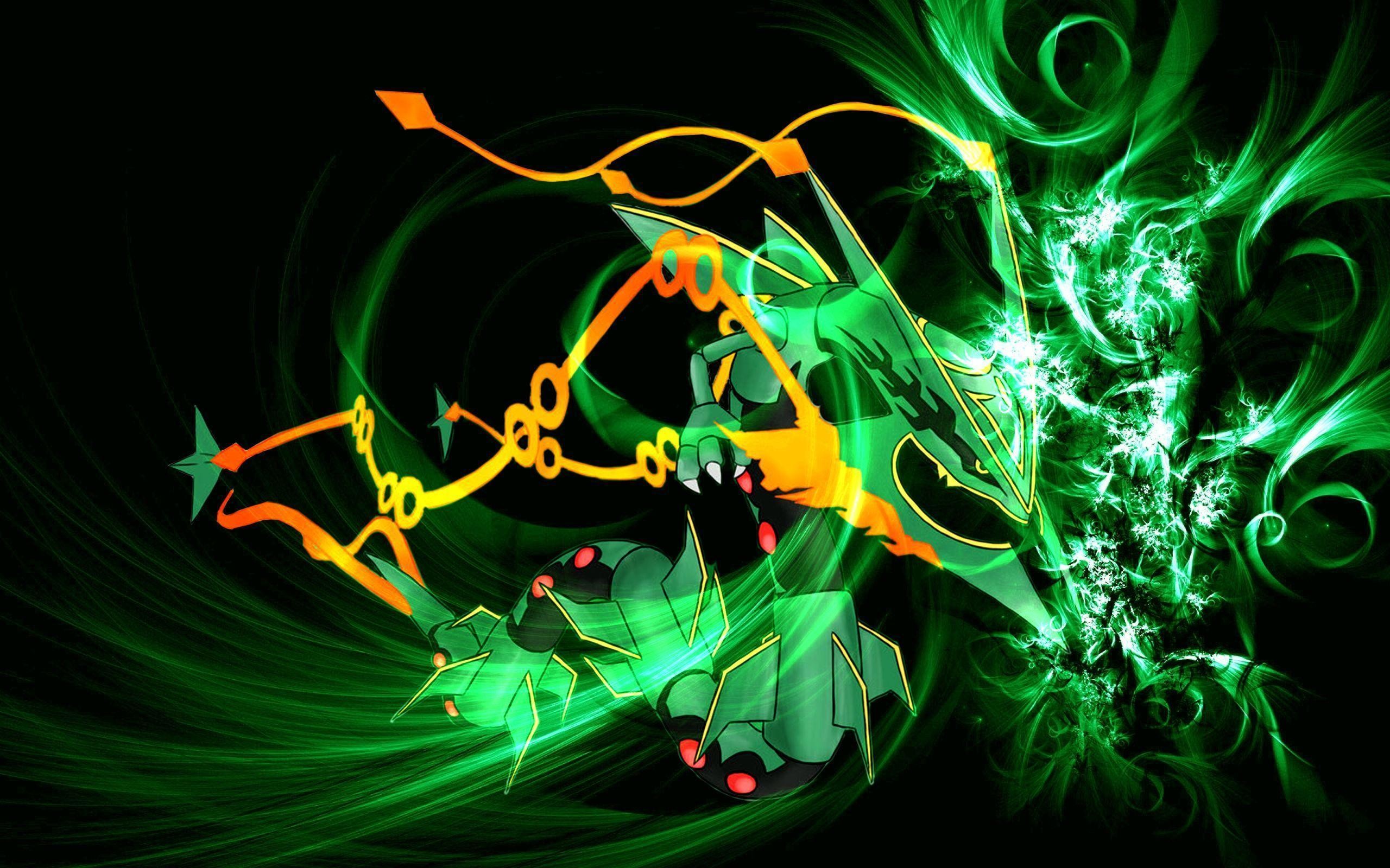 Download Take Flight with Rayquaza! Wallpaper