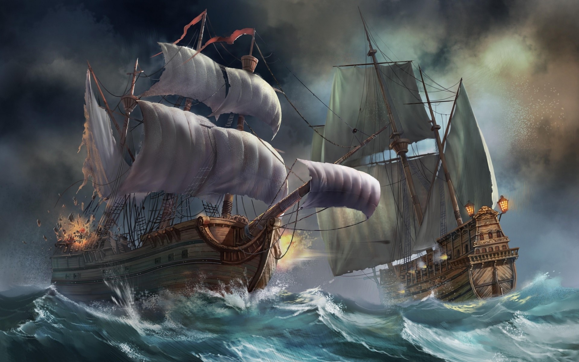 pin Drawn pirate hd wallpaper #11 1920x1200