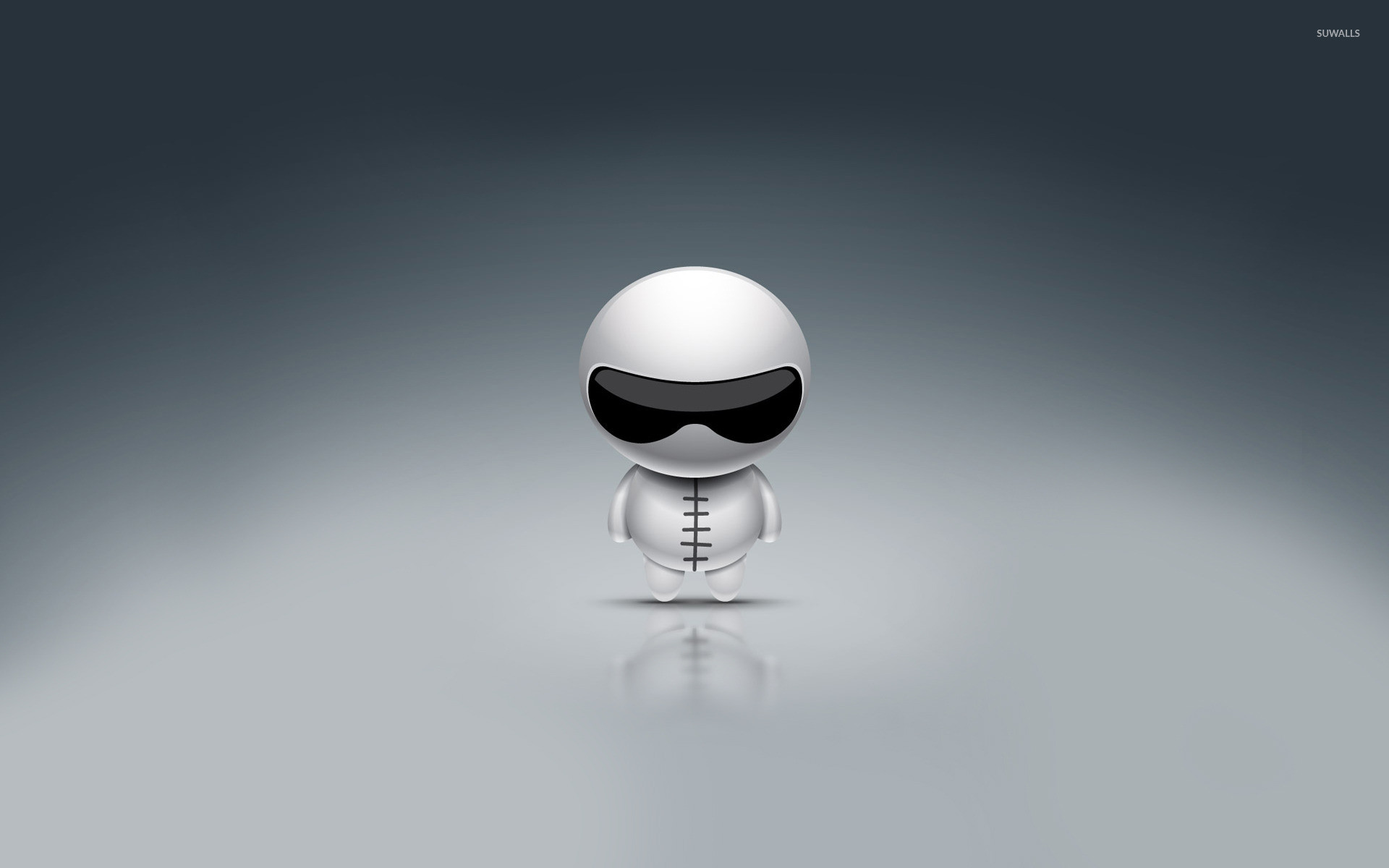 Stig emoticon wallpaper 1920x1200