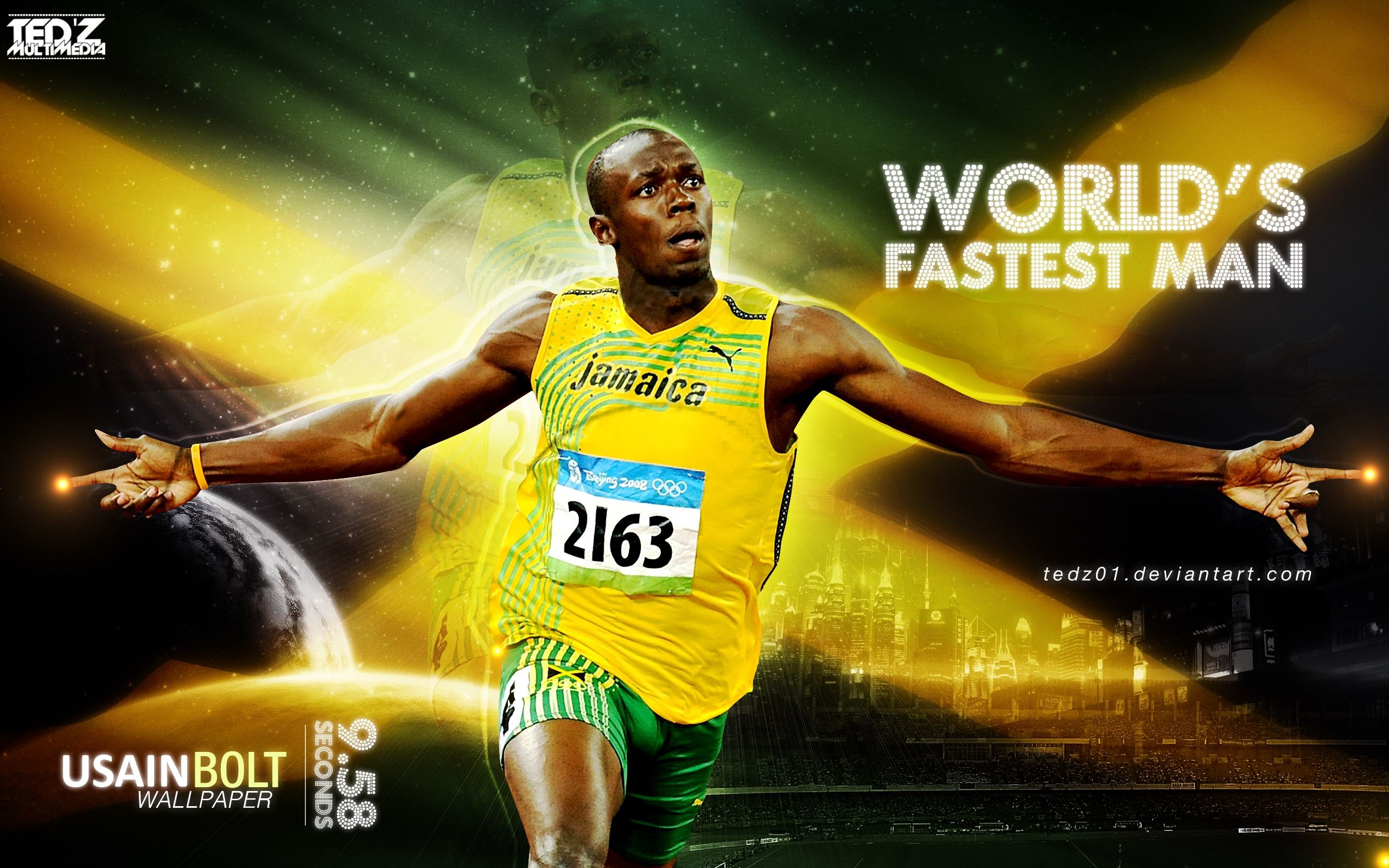 World Fastest Man Usain Bolt Wallpaper for iPhone 11 Pro Max X 8 7 6   Free Download on 3Wallpapers
