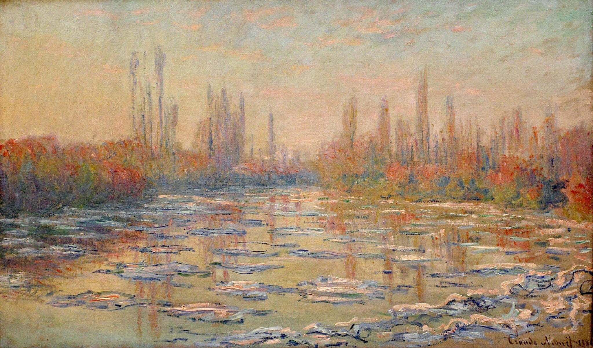 Claude Monet ish iPhone Wallpapers Free Download