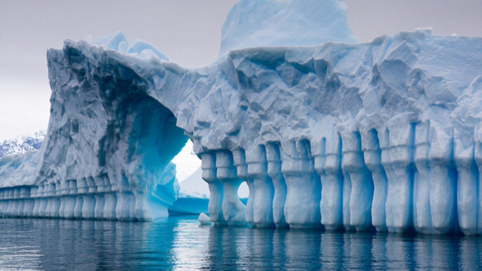 Iceberg, Nature Stock Footage ft. Antarctic Peninsula & canal - Envato  Elements