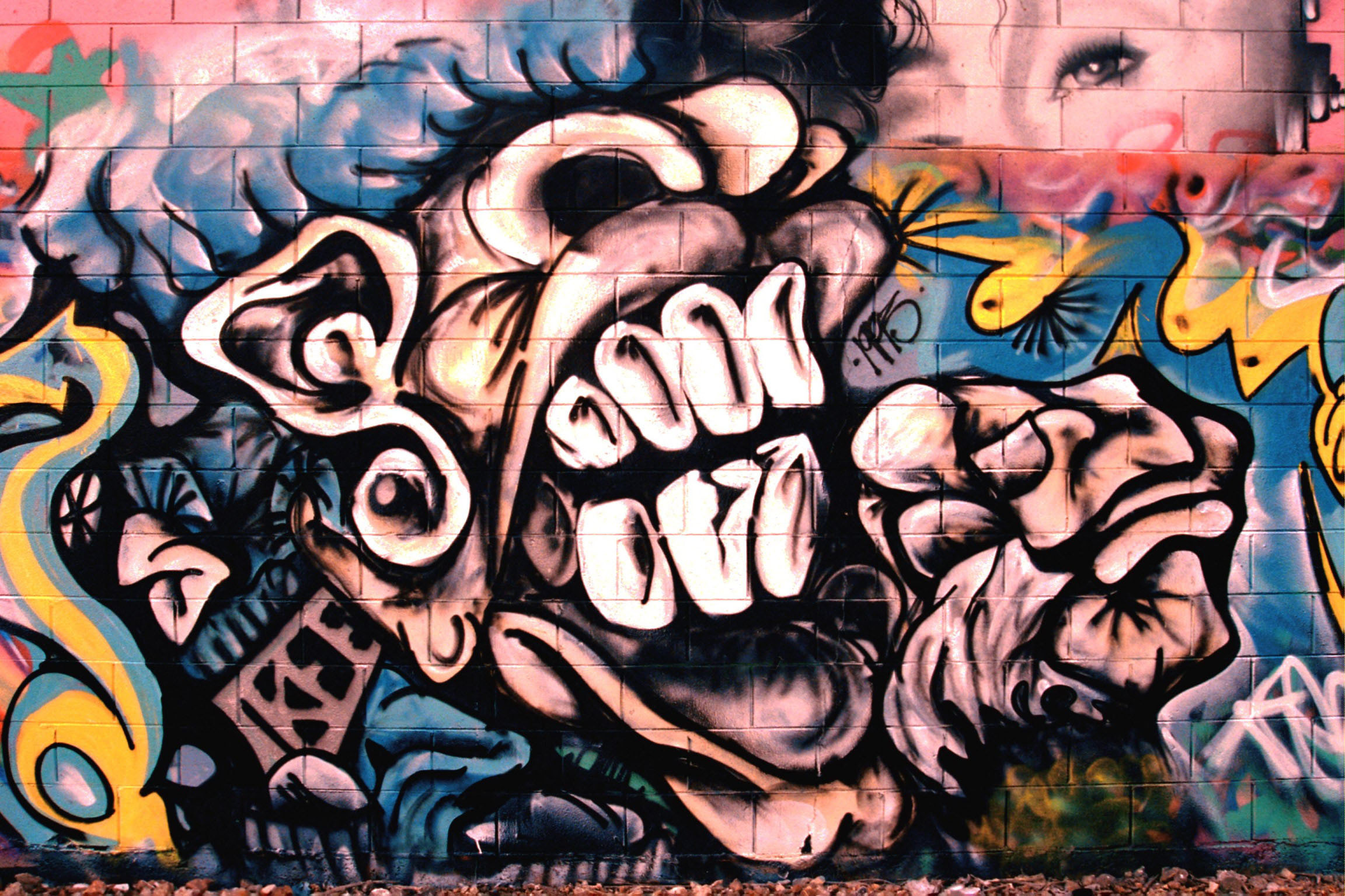 Abstract Graffiti Wallpaper 2304x1536