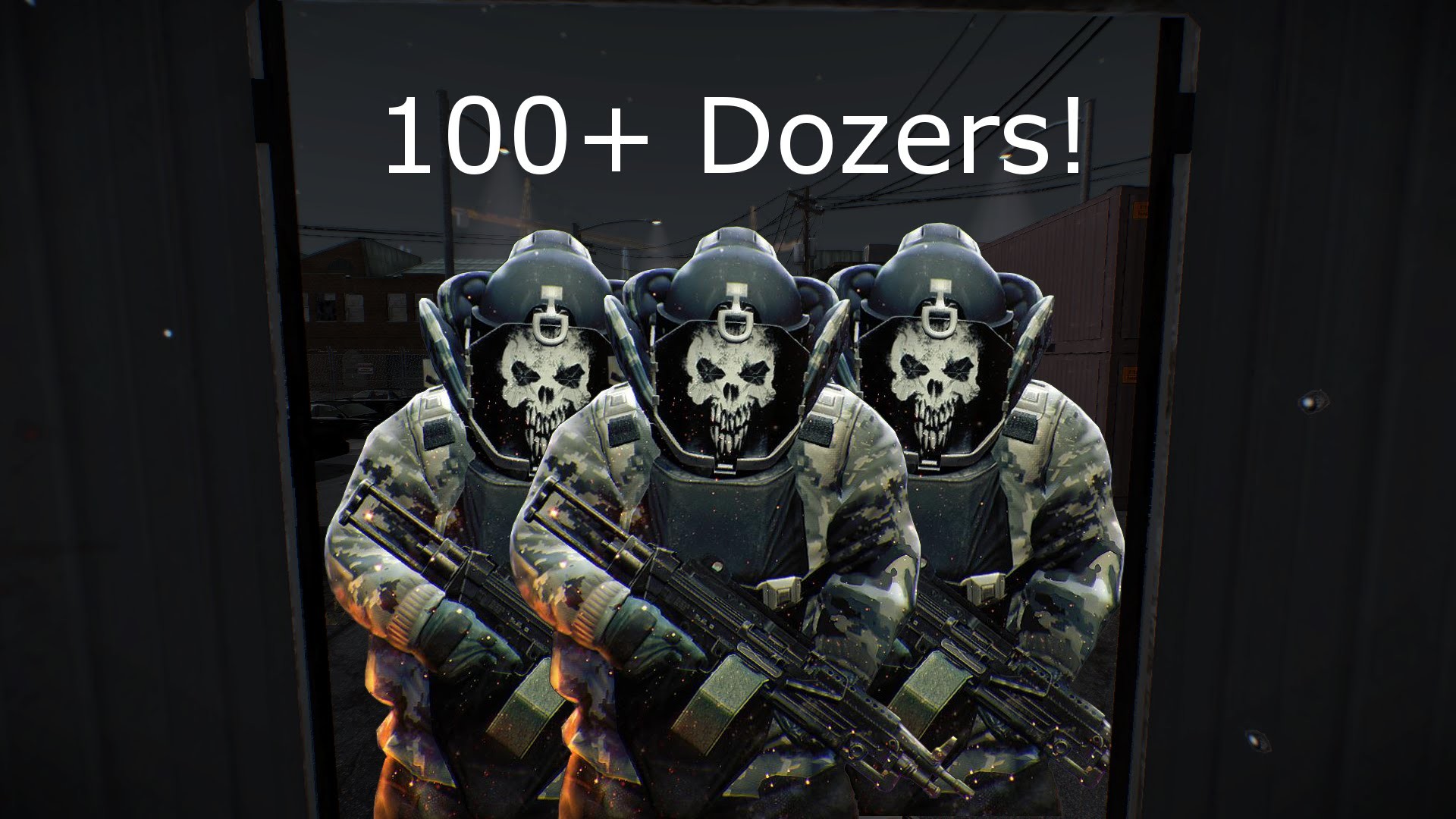 [60 FPS] GoonMod: Watchdogs Overkill with National Guard Dozers! 1920x1080