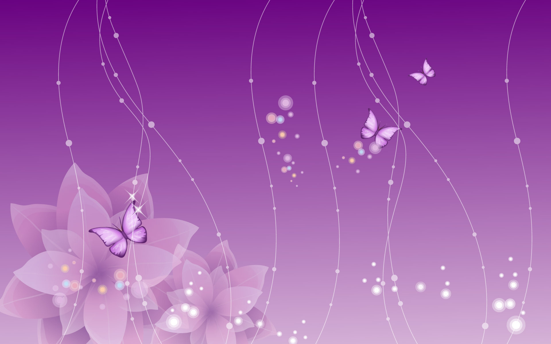 Purple Butterfly Wallpaper by blOntj on DeviantArt