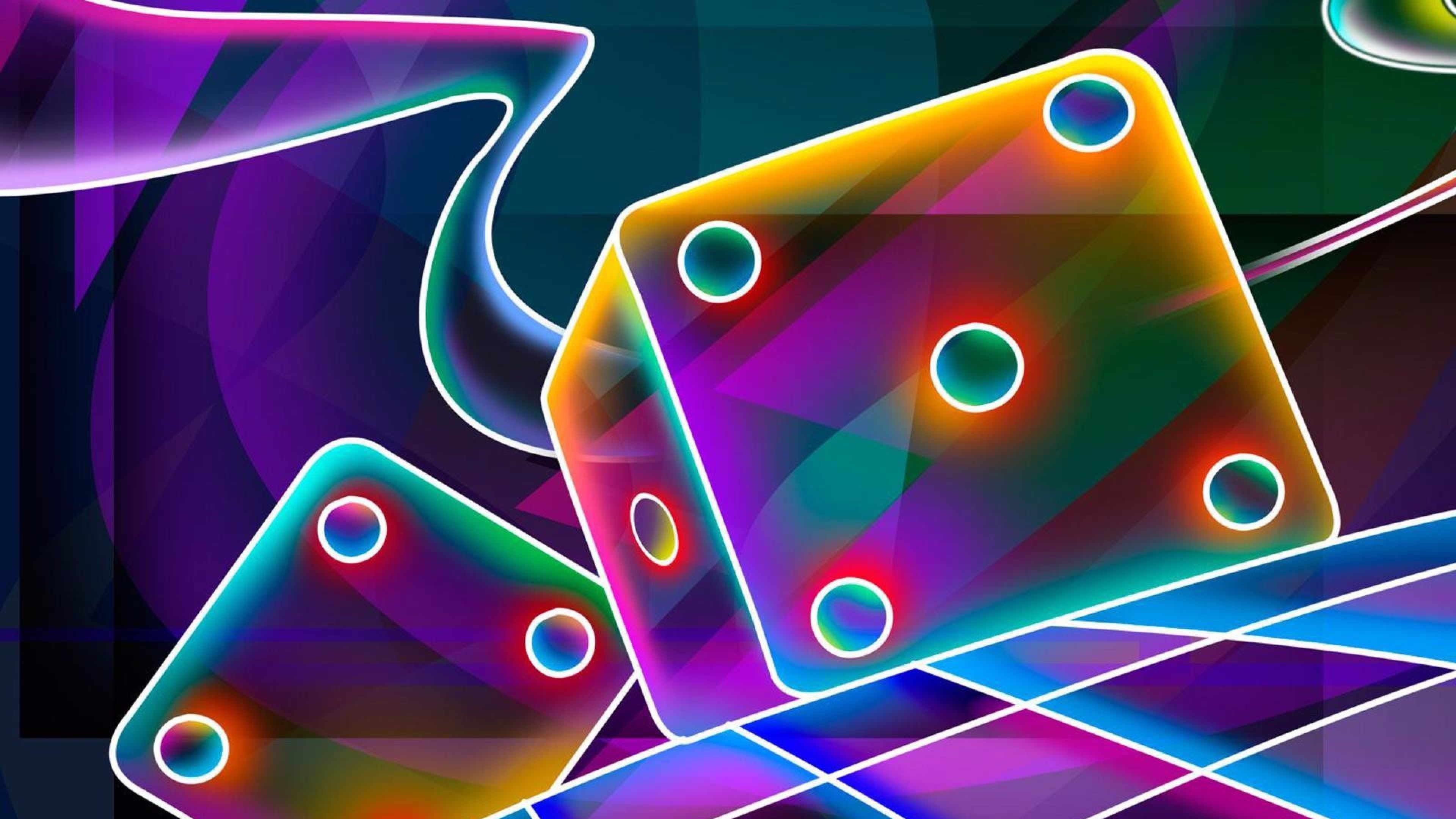 Unique Dice 2016 4K Wallpaper 3840x2160