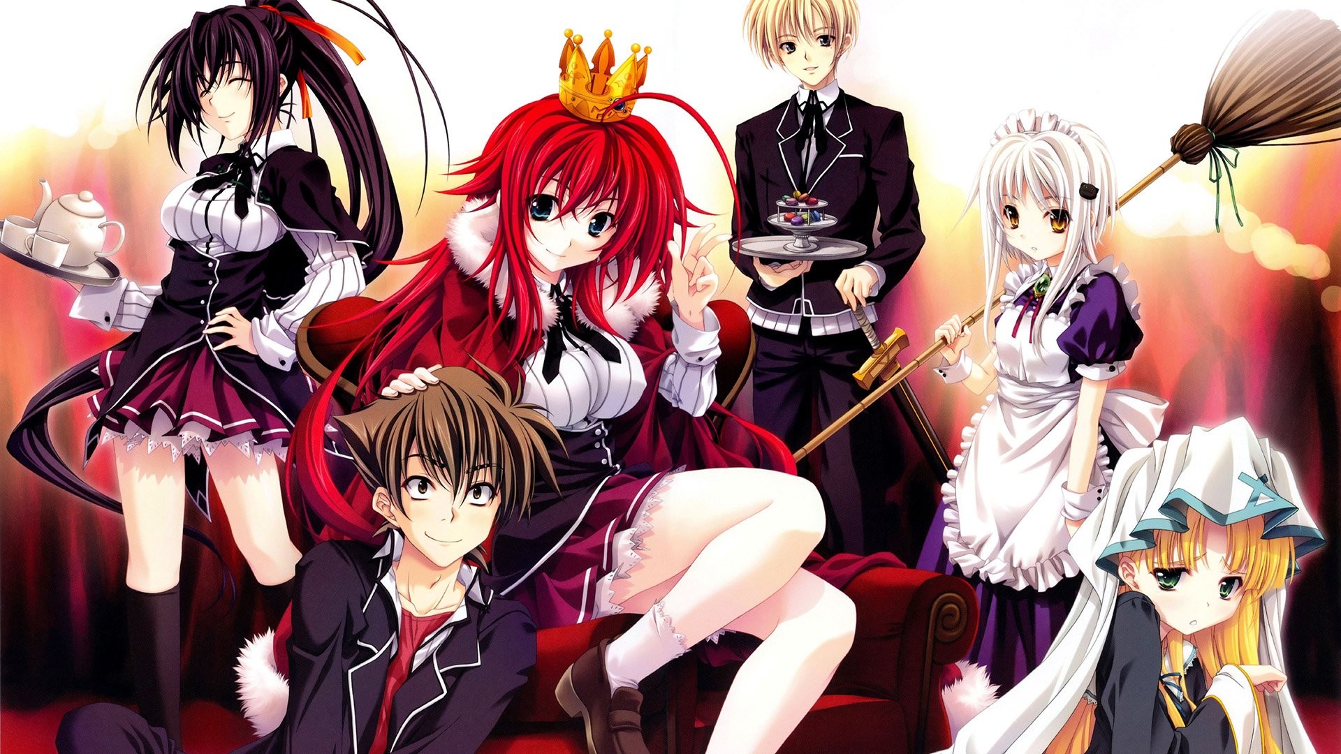 HighSchool DxD great anime one of my top 10 HD phone wallpaper  Peakpx