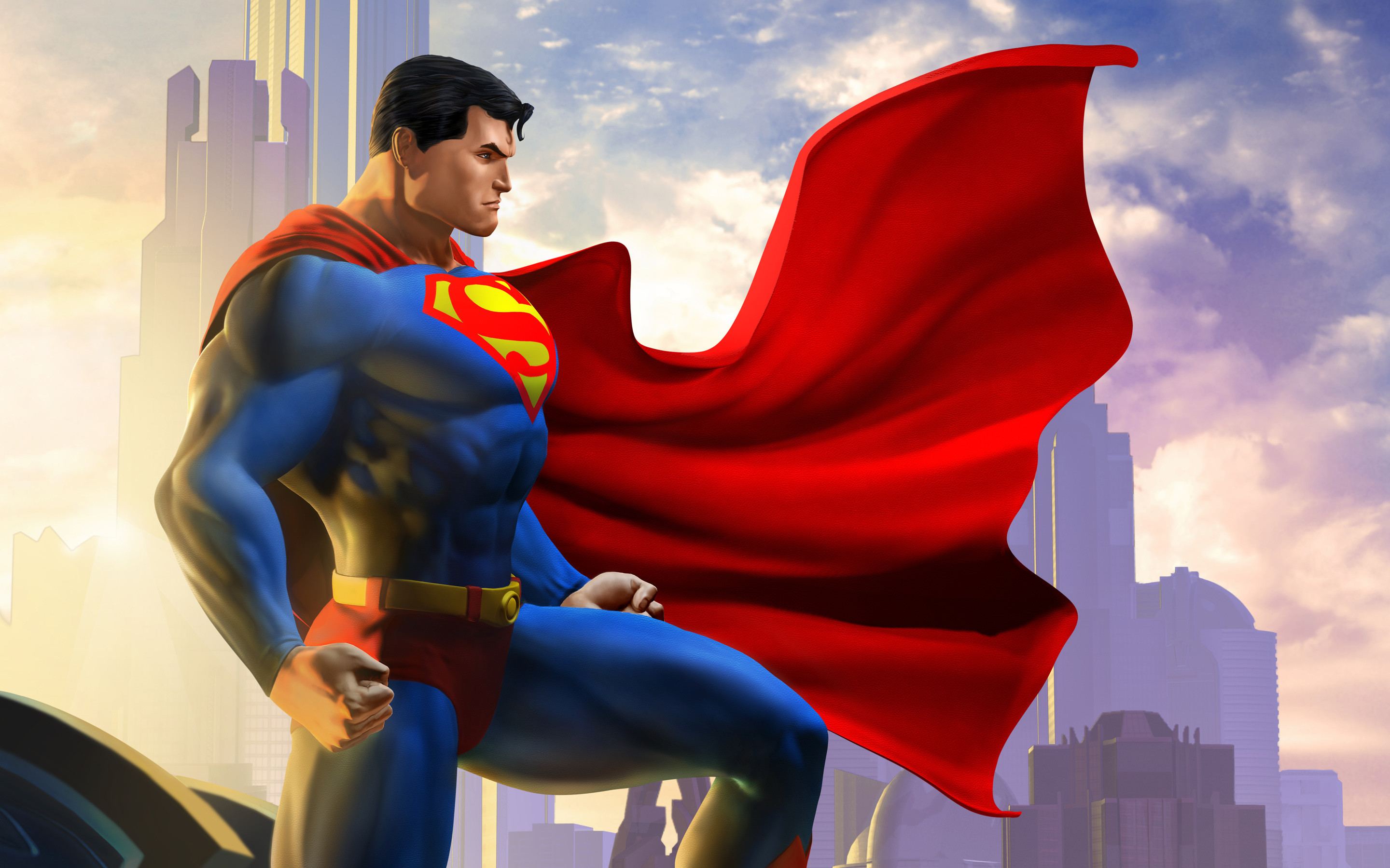 Injustice 2 game  Superman 2K wallpaper download