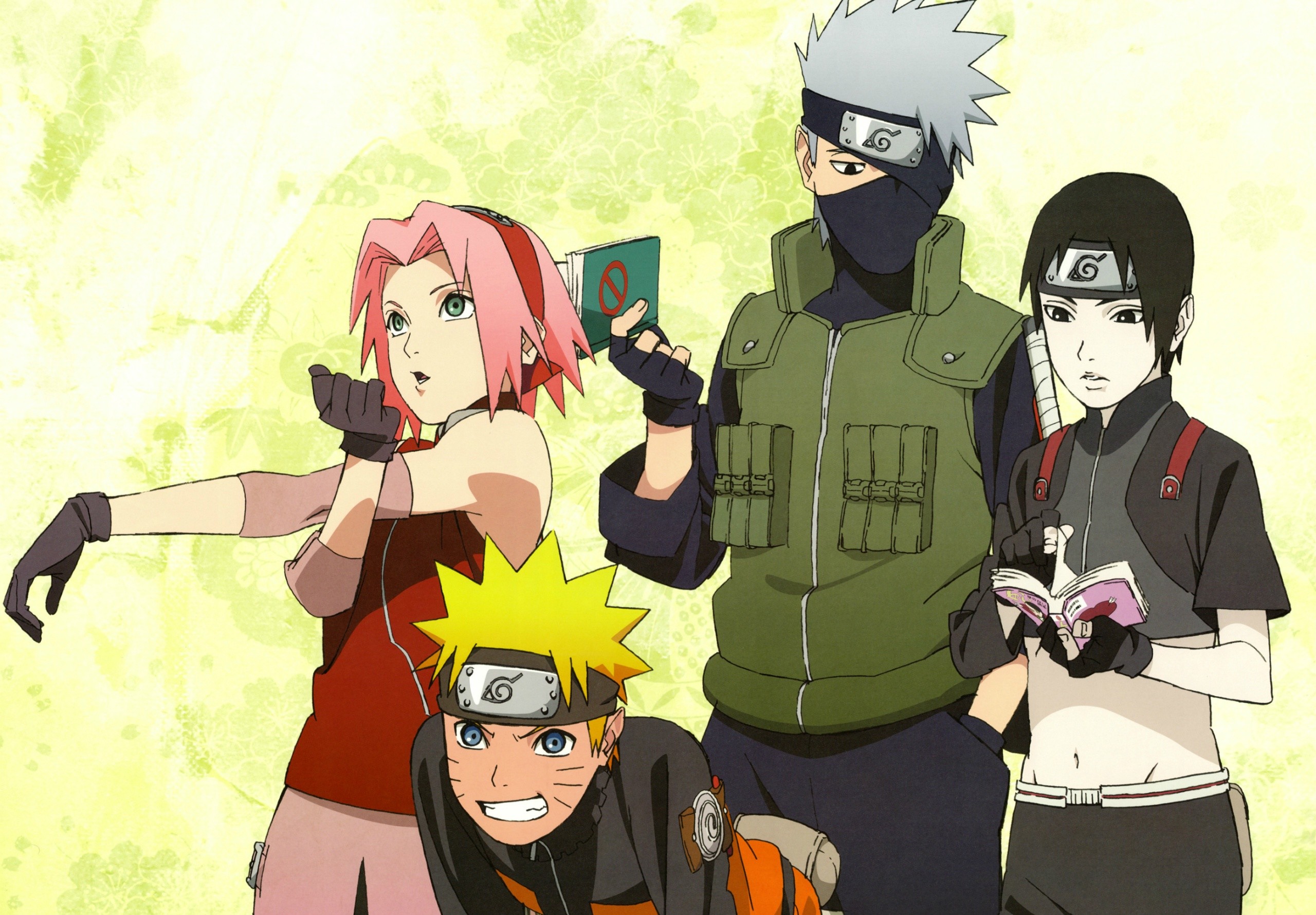 Team 7 . Naruto sasuke sakura, Naruto, Naruto , Team 7 Black HD phone  wallpaper