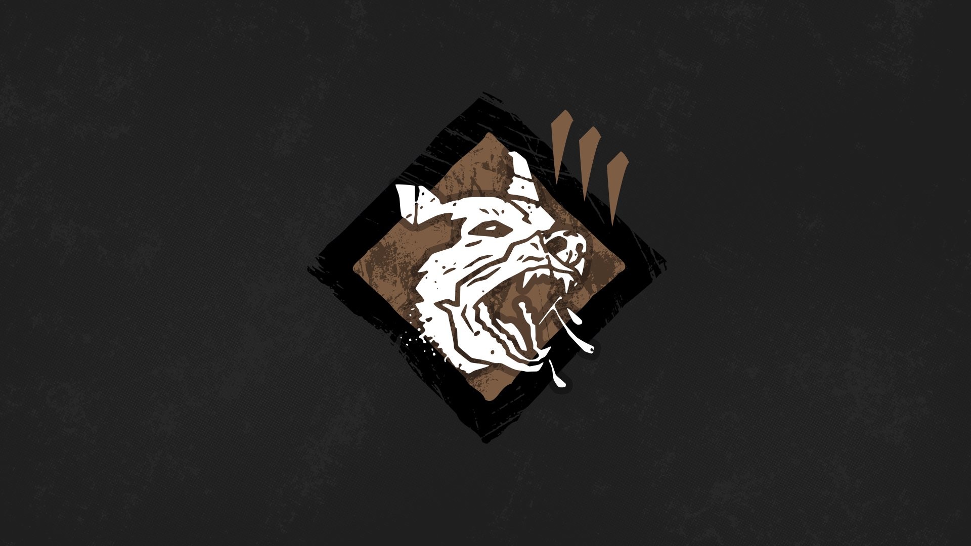 Video Game - Dead by Daylight Bloodhound (Dead by Daylight) Texture  Minimalist Wallpaper 1920x1080