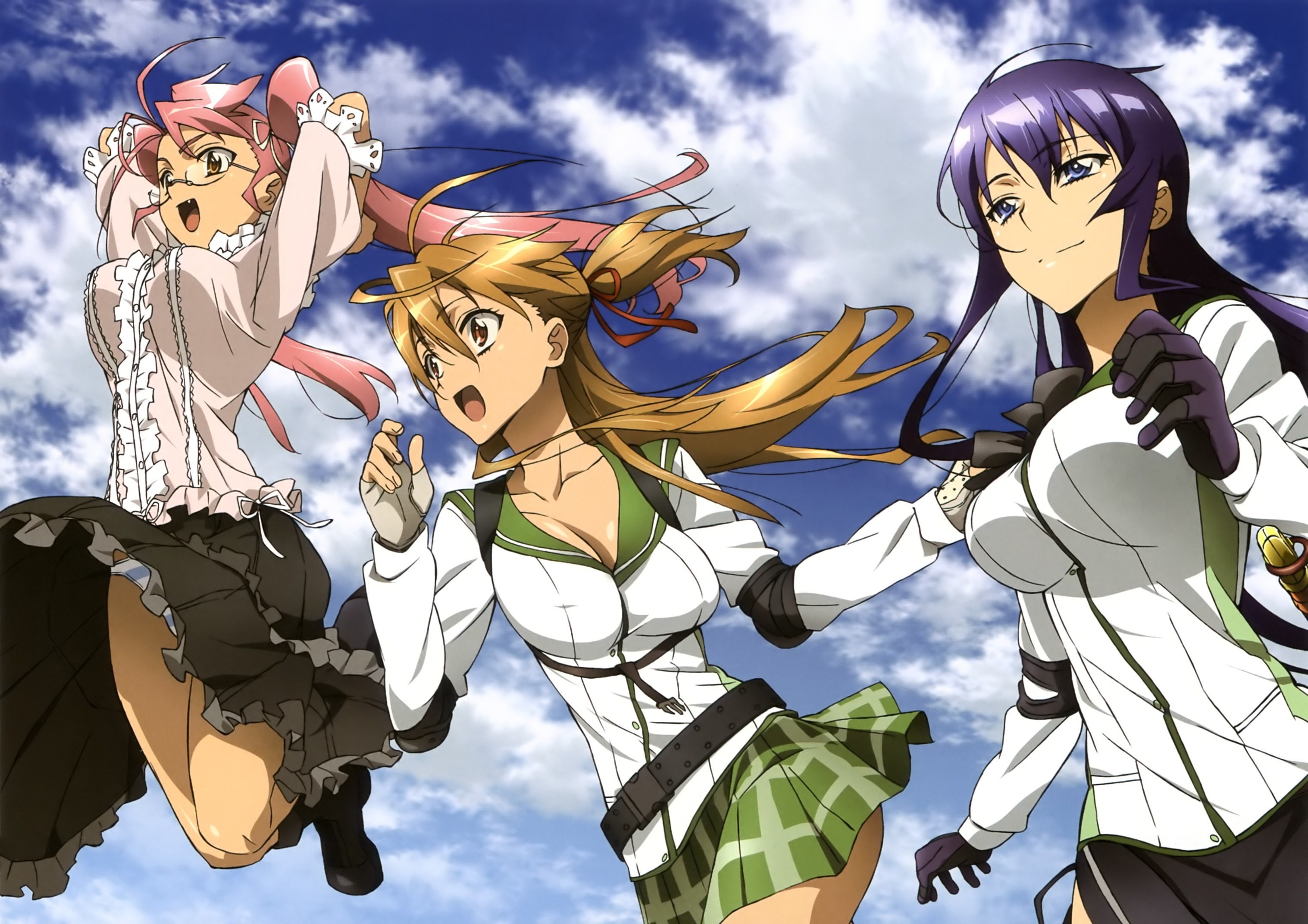 Anime Highschool Of The Dead HD Wallpaper