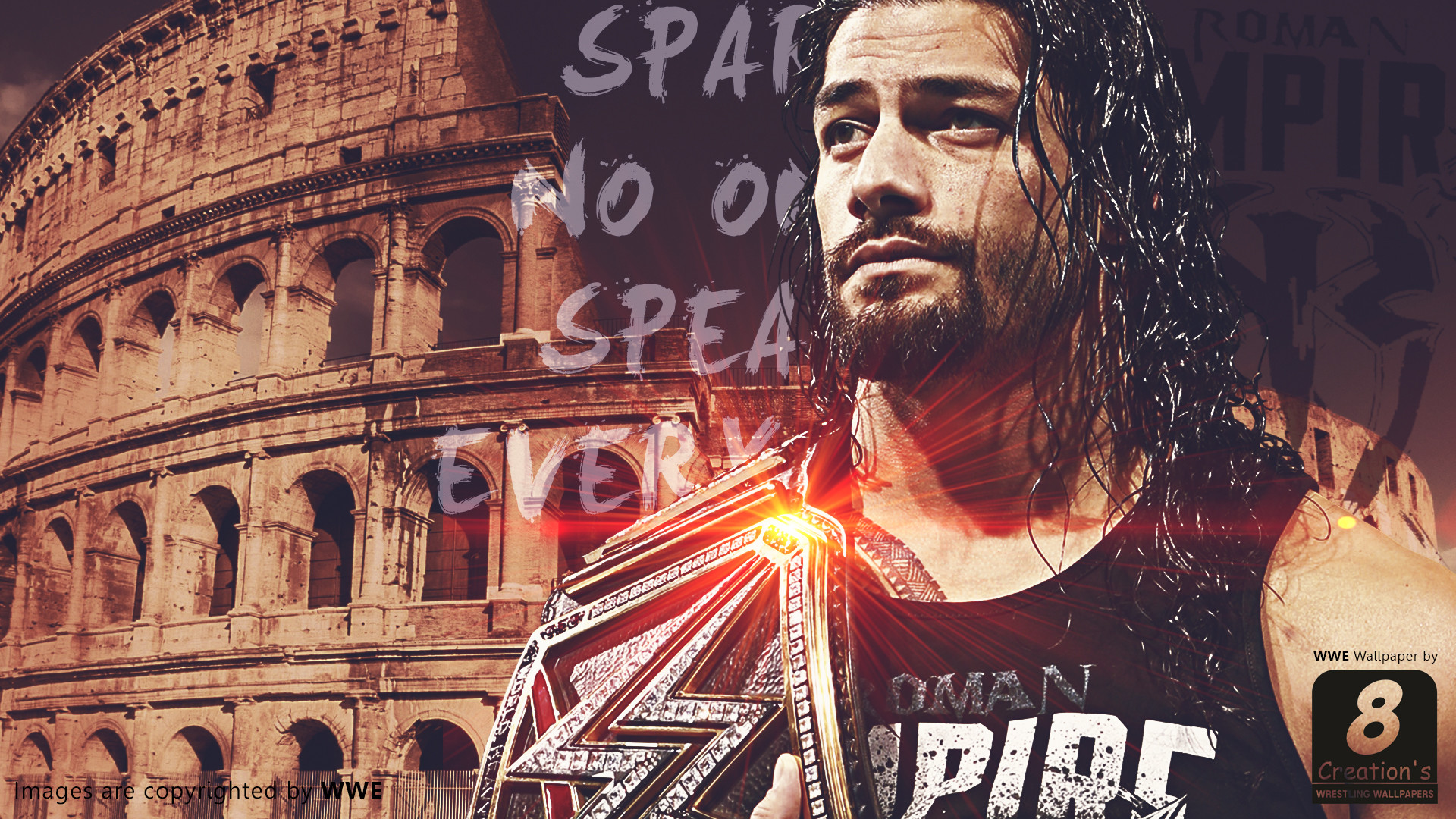 WWE Roman Reigns Wallpaper by Arunraj1791 WWE Roman Reigns Wallpaper by  Arunraj1791 1920x1080