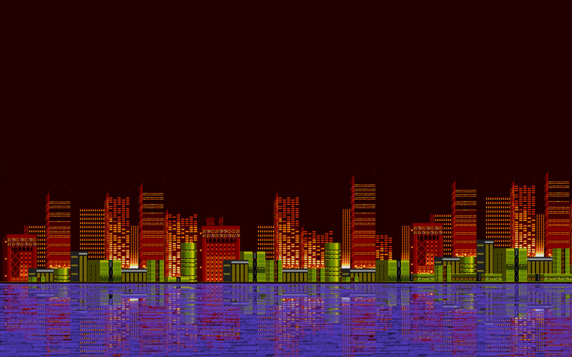 Wallpaper Cityscape Pixels 8 Bit New York City Pixel Art  Wallpaperforu