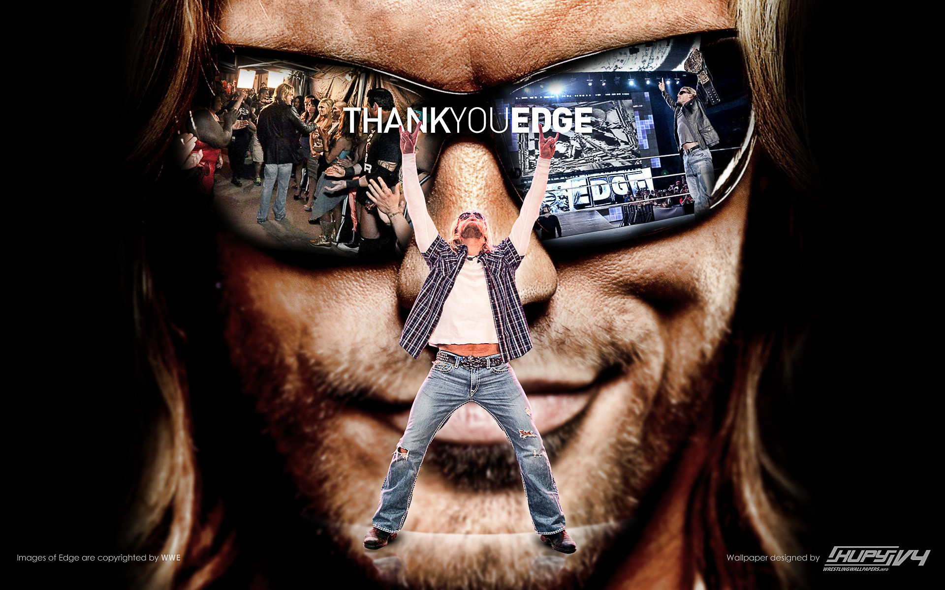Edge WWE Superstars Professional Wrestler Professional wrestling Edge  hand boxing Glove desktop Wallpaper png  PNGWing