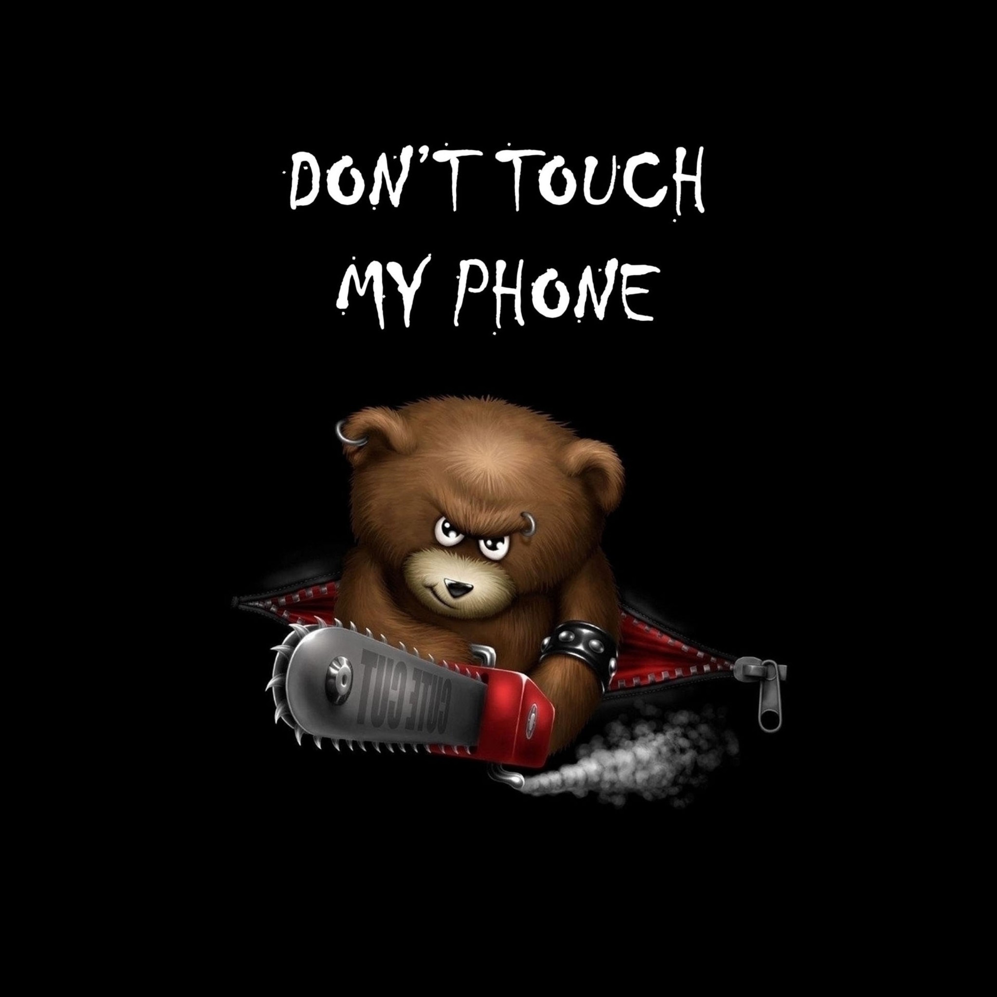 Don't Touch My Phone Wallpaper - 25 Super Cute Backgrounds for iPhone