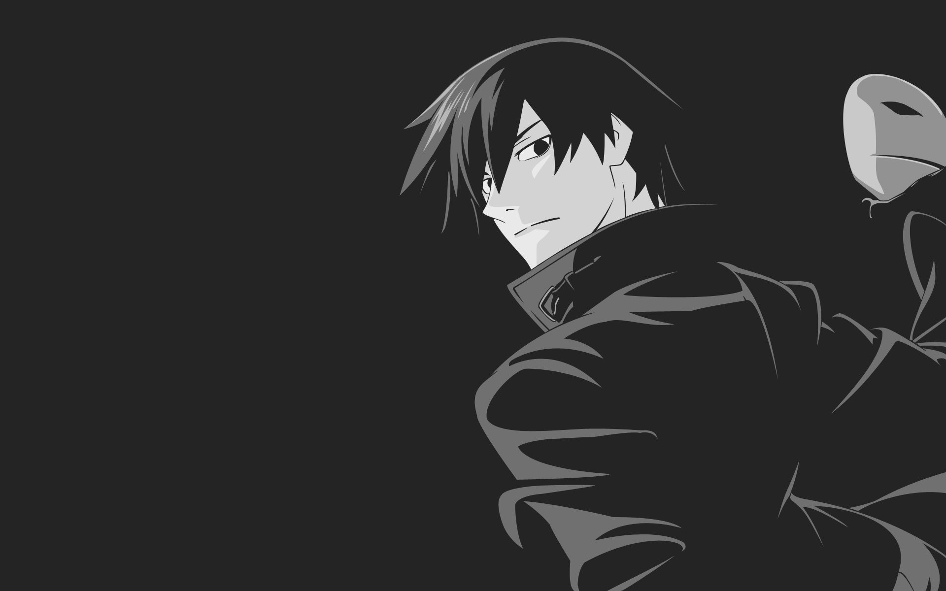 Black And White Anime Wallpaper Hd ~ Anime Wallpapers Wallpaper 4k ...