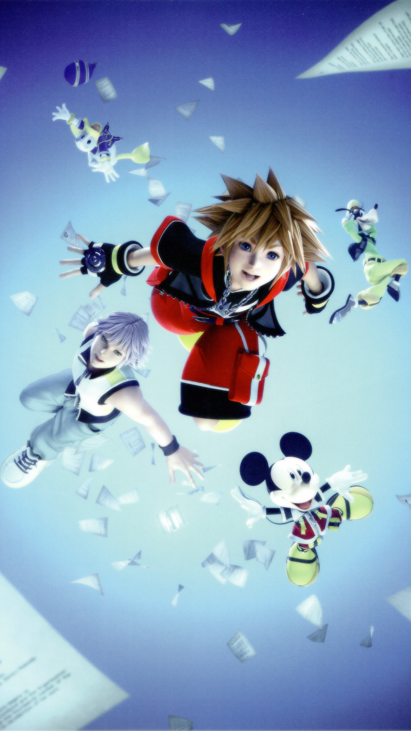 Download Kingdom Hearts With Crown Phone Wallpaper  Wallpaperscom