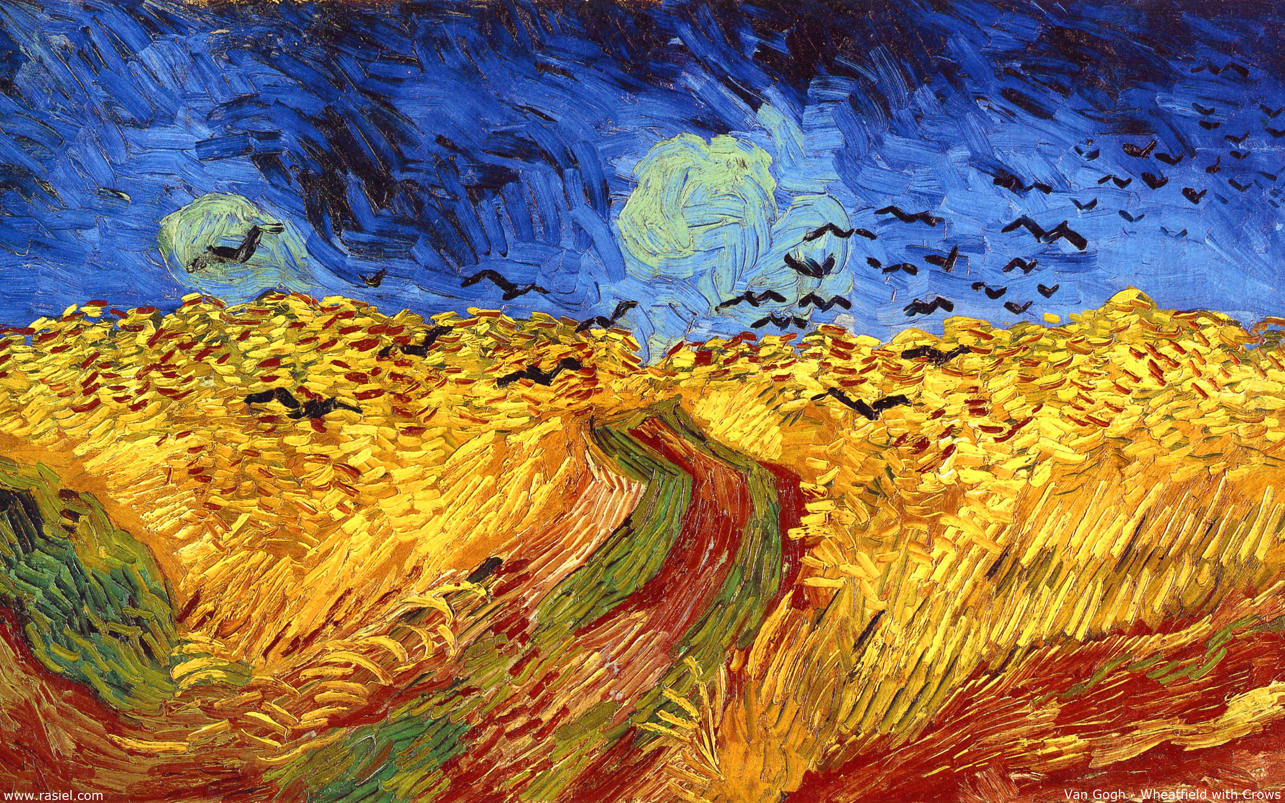 Vincent van Gogh oil painting painting landscape HD wallpaper   Wallpaperbetter