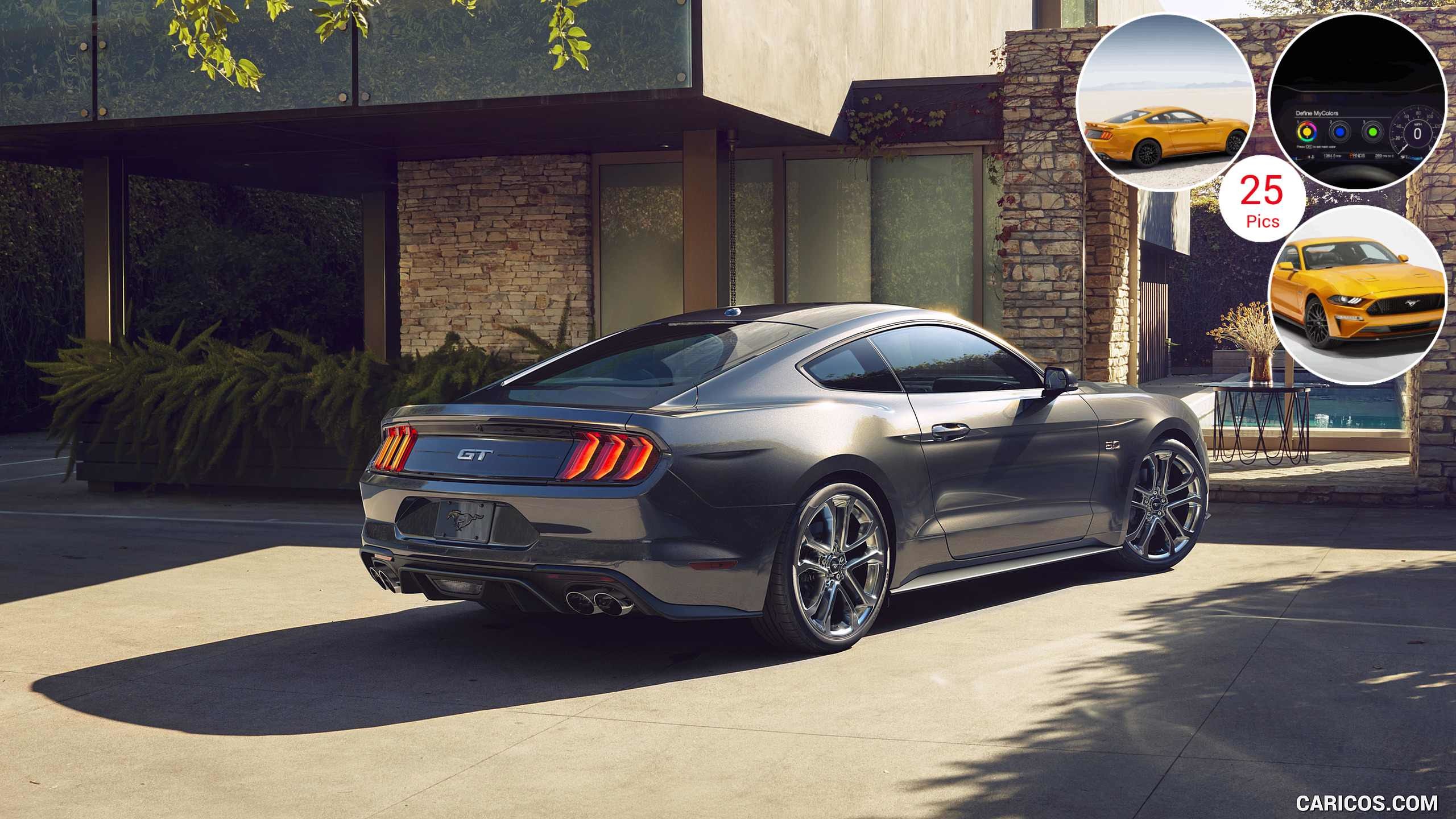 2018 Ford Mustang V8 GT with Performance Package (Color Magnetic . 2560x1440
