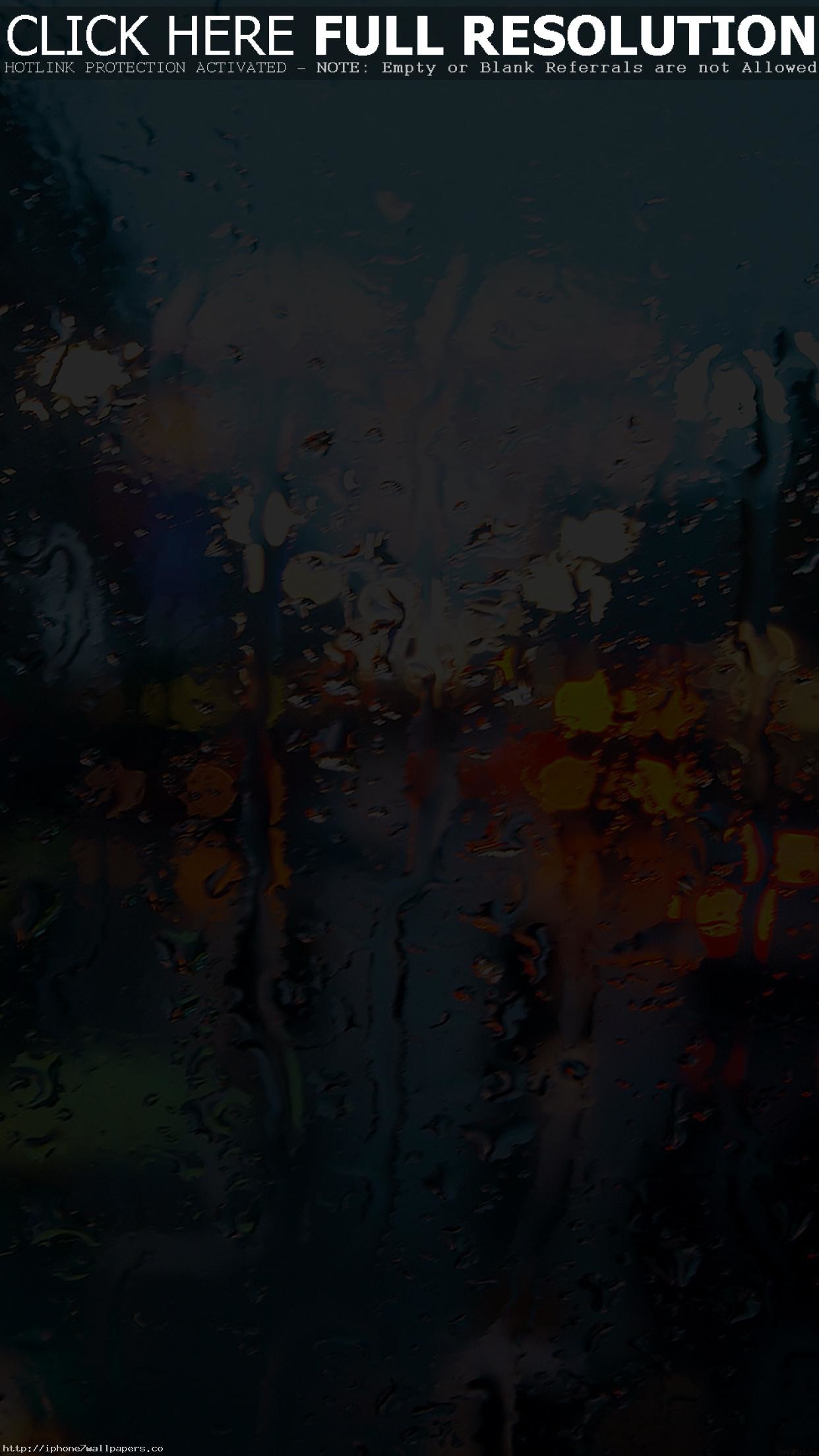 Somedays Rain Window Wet Nature Dark Android wallpaper - Android HD  wallpapers 1242x2208