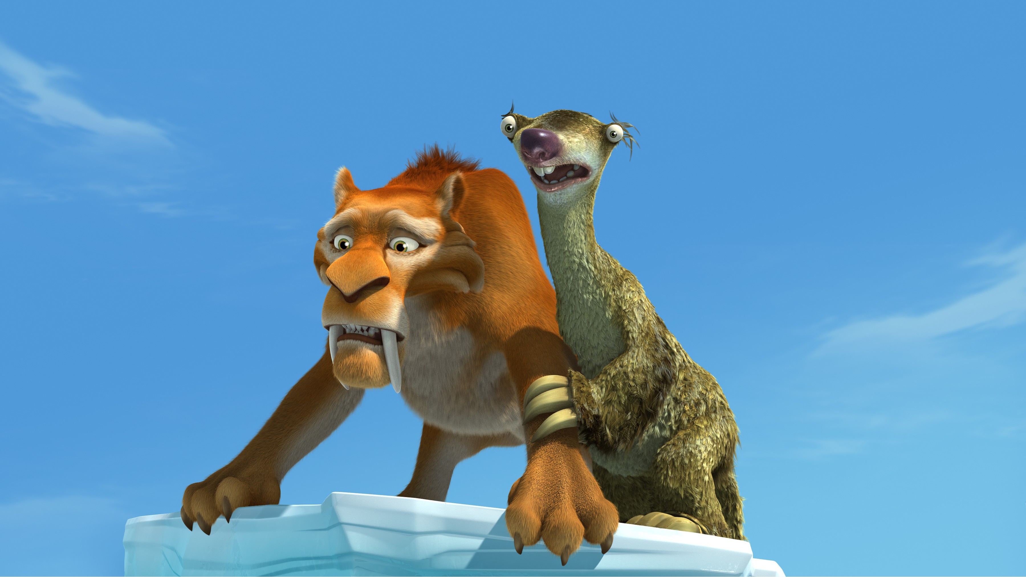 Ice Age Diego and Sid Wallpaper 5 - 3600 X 2025 3600x2025