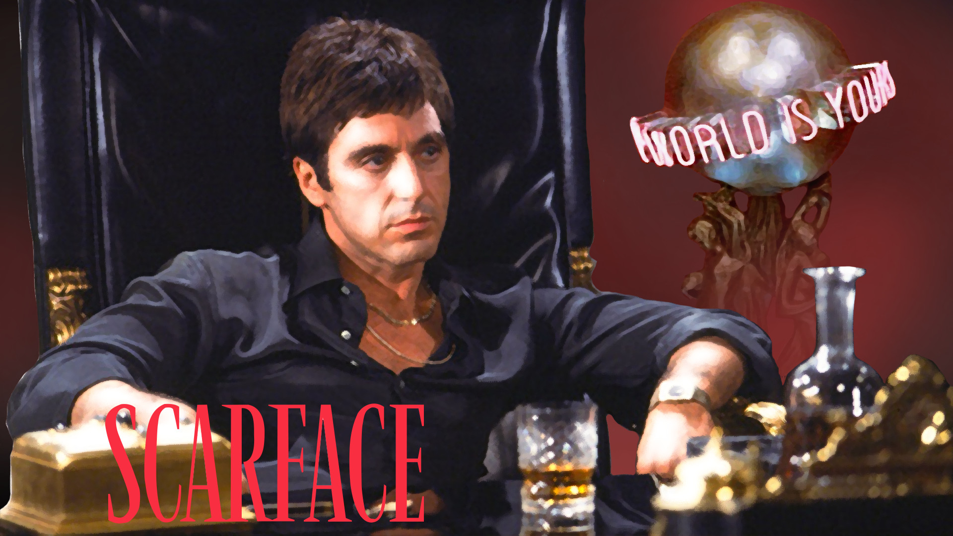 Scarface Wallpaper the World is Yours (76+ pictures)