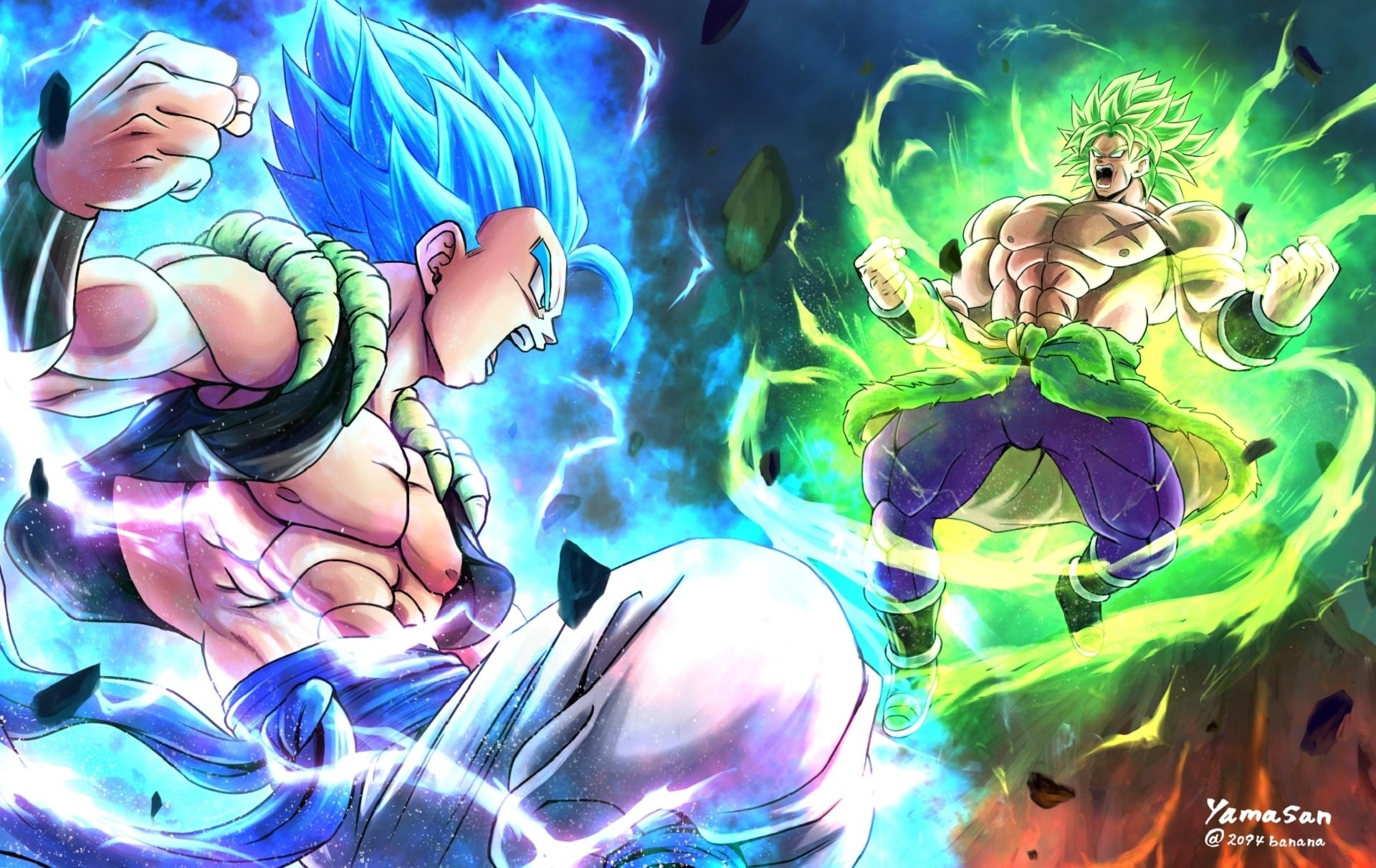 SSJ BROLY META 4K Wallpaper for PC - I see people making the