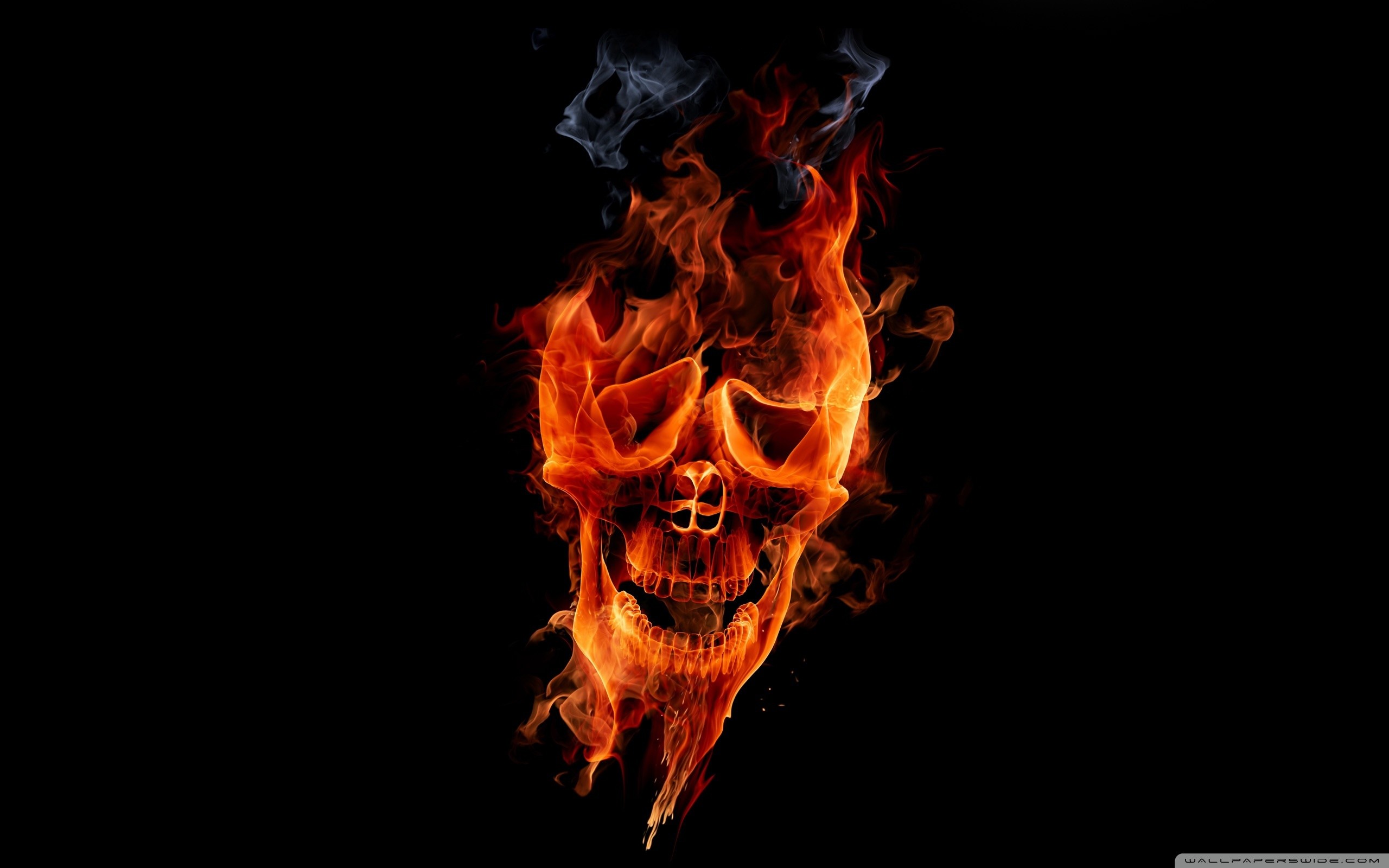 Fire Skull Wallpapers (62+ pictures)