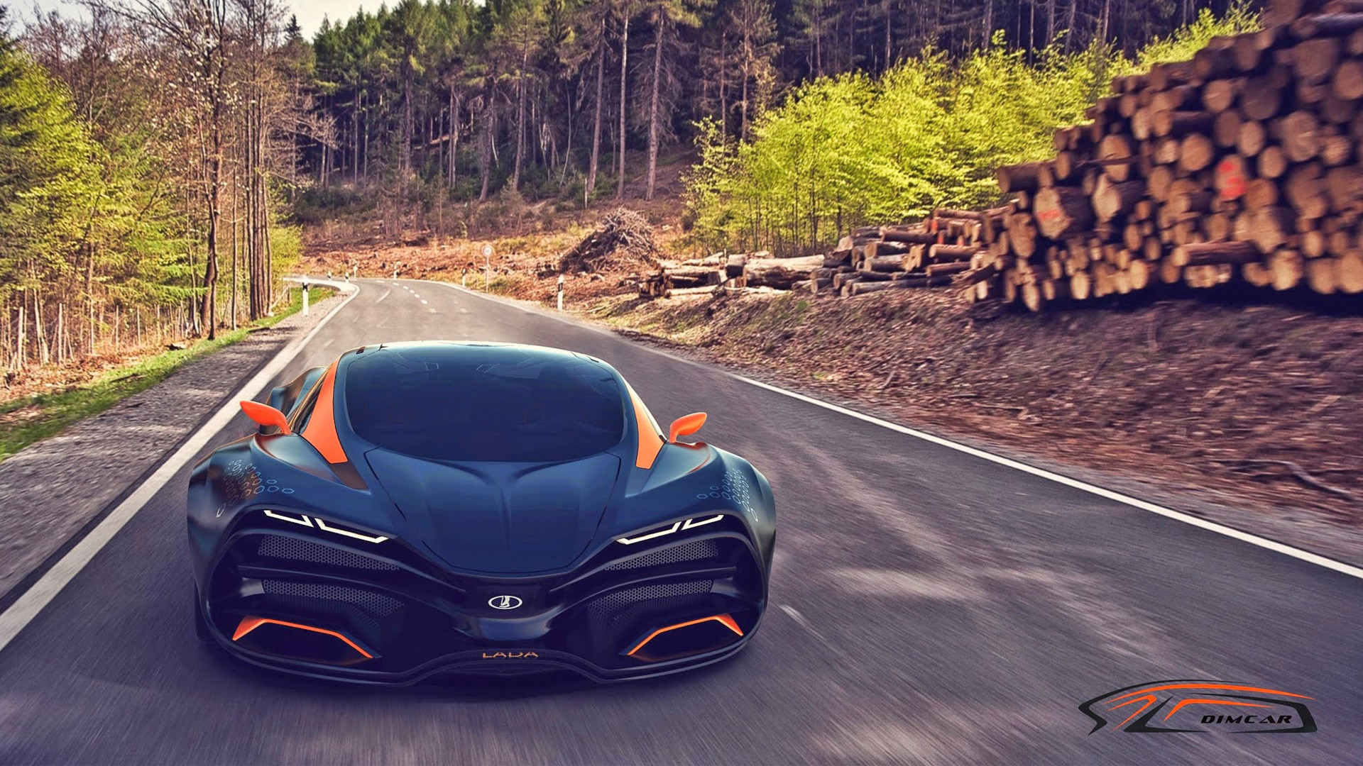 2015 Lada Raven Supercar Concept 1920x1080