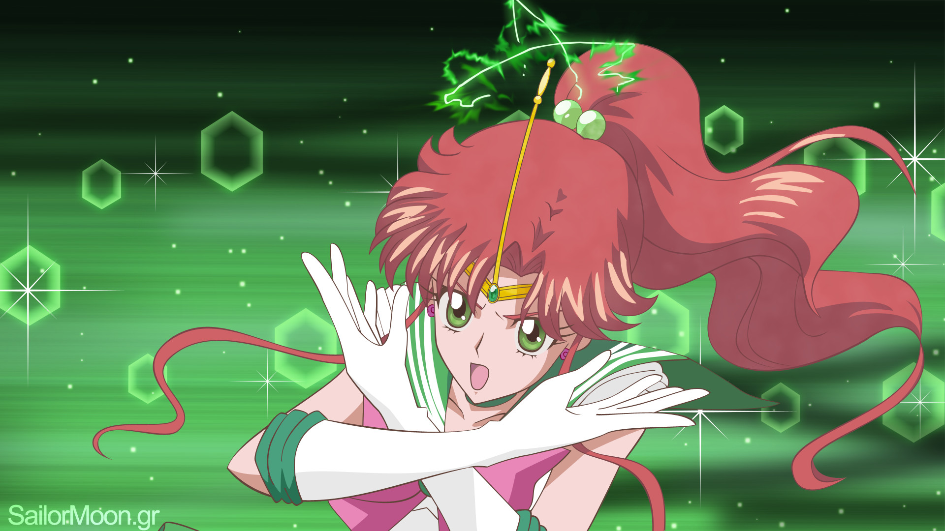 Sailor Jupiter Anime Girl Wallpaper 4K PC Desktop 5660b