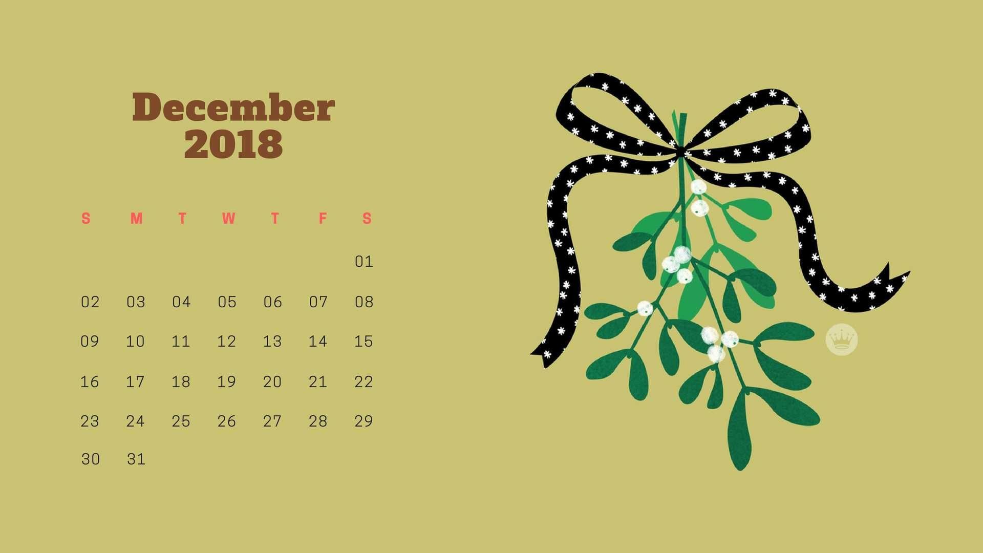 Trends For Desktop Wallpaper December Calendar 2019 Background Images