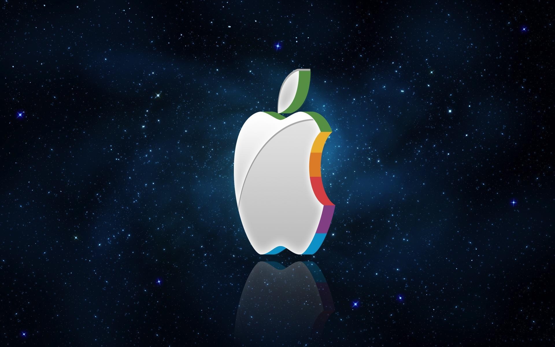 Apple Logo, Blue, Light background photo | Download TOP Free images